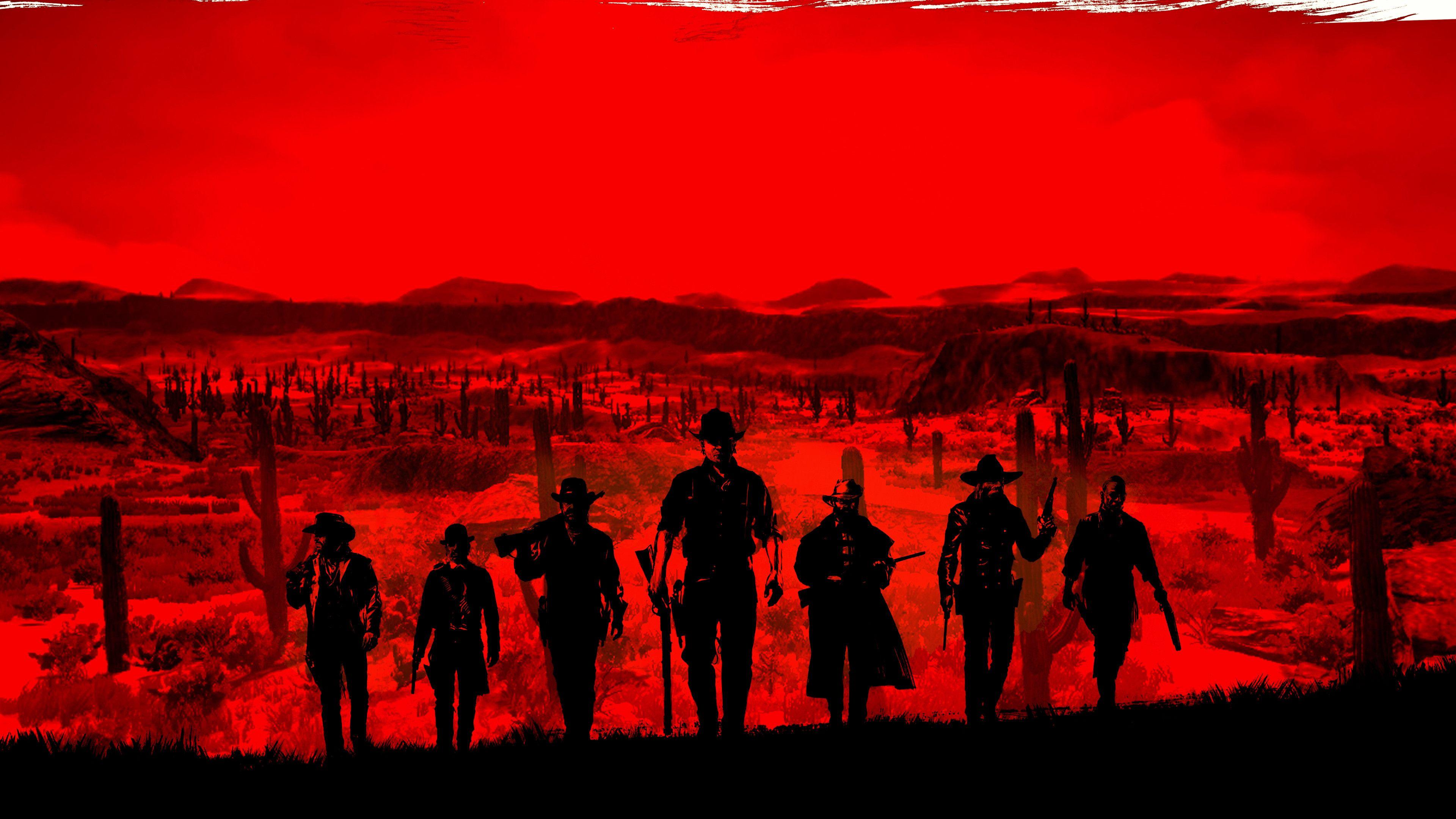 Red Dead Redemption 2 Cover Wallpaper,HD Games Wallpapers,4k