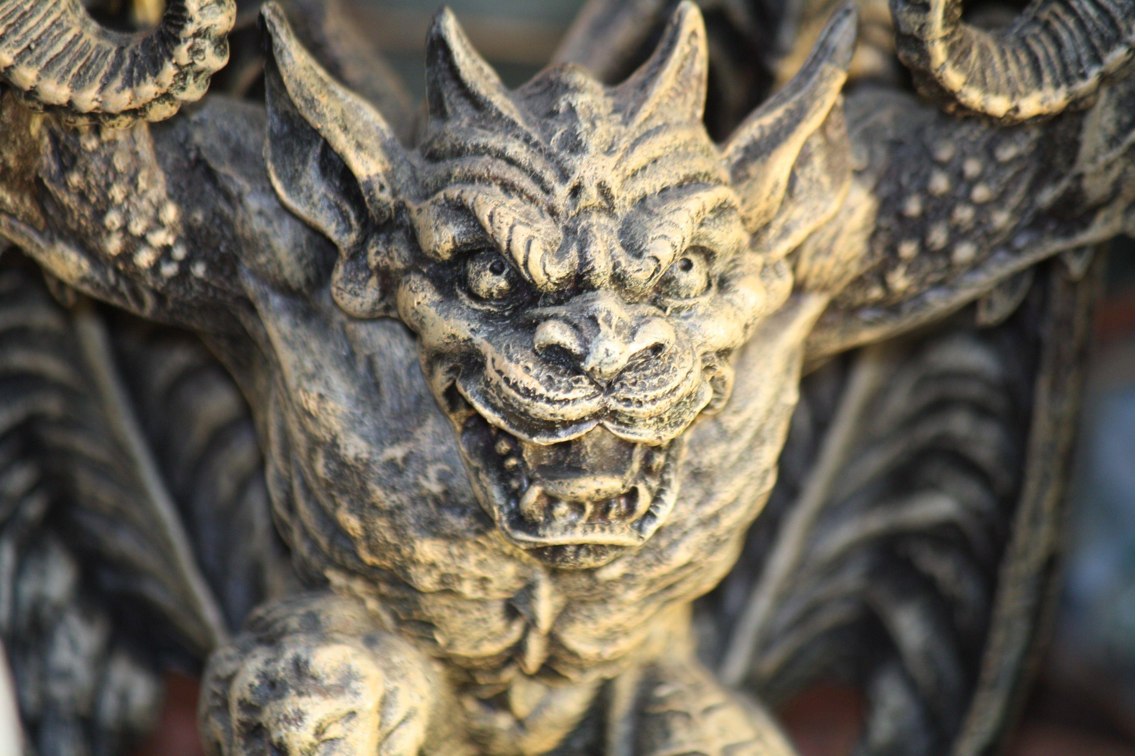 Gargoyle, statue wallpaper. PC