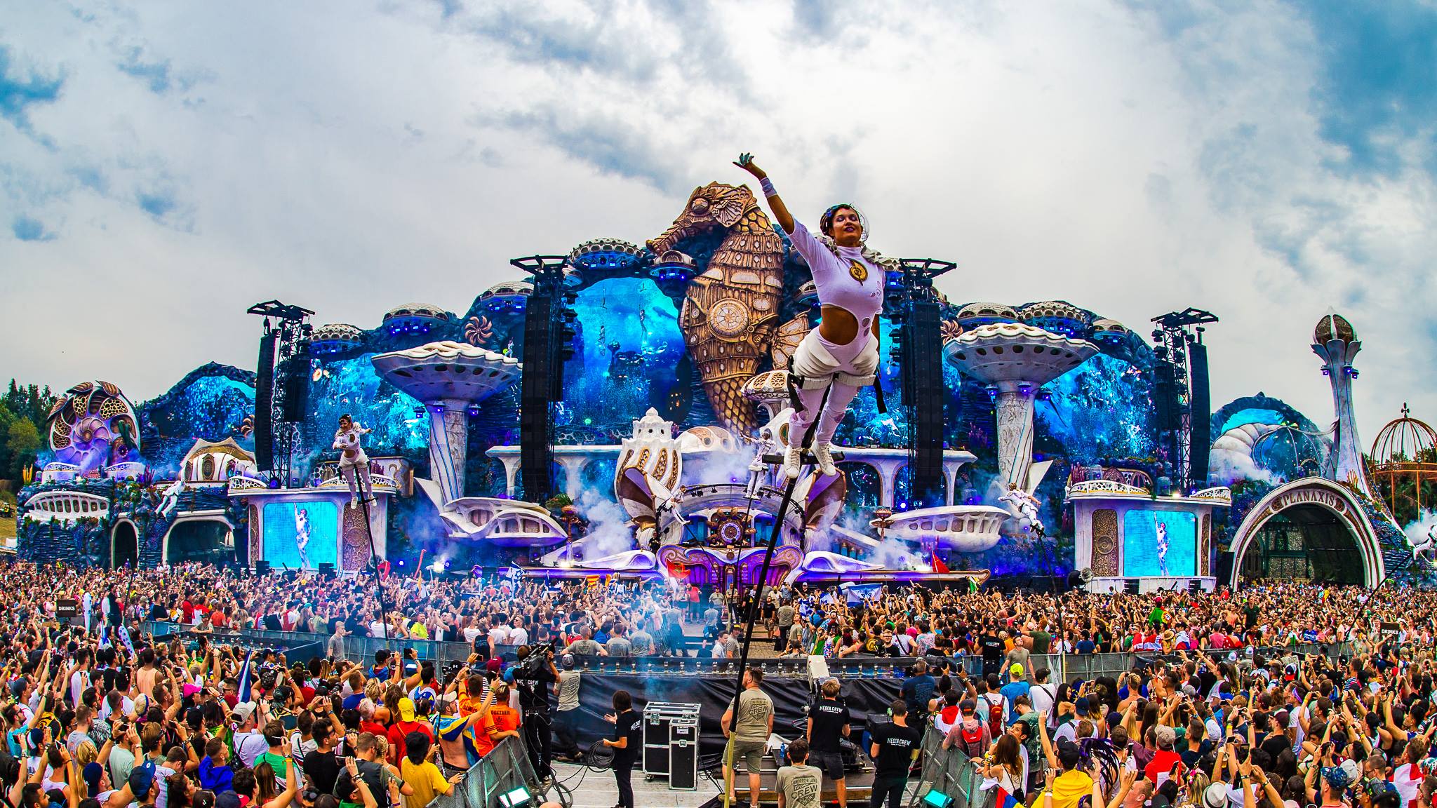The ten most notable stages of Tomorrowland 2018. Virtual tour