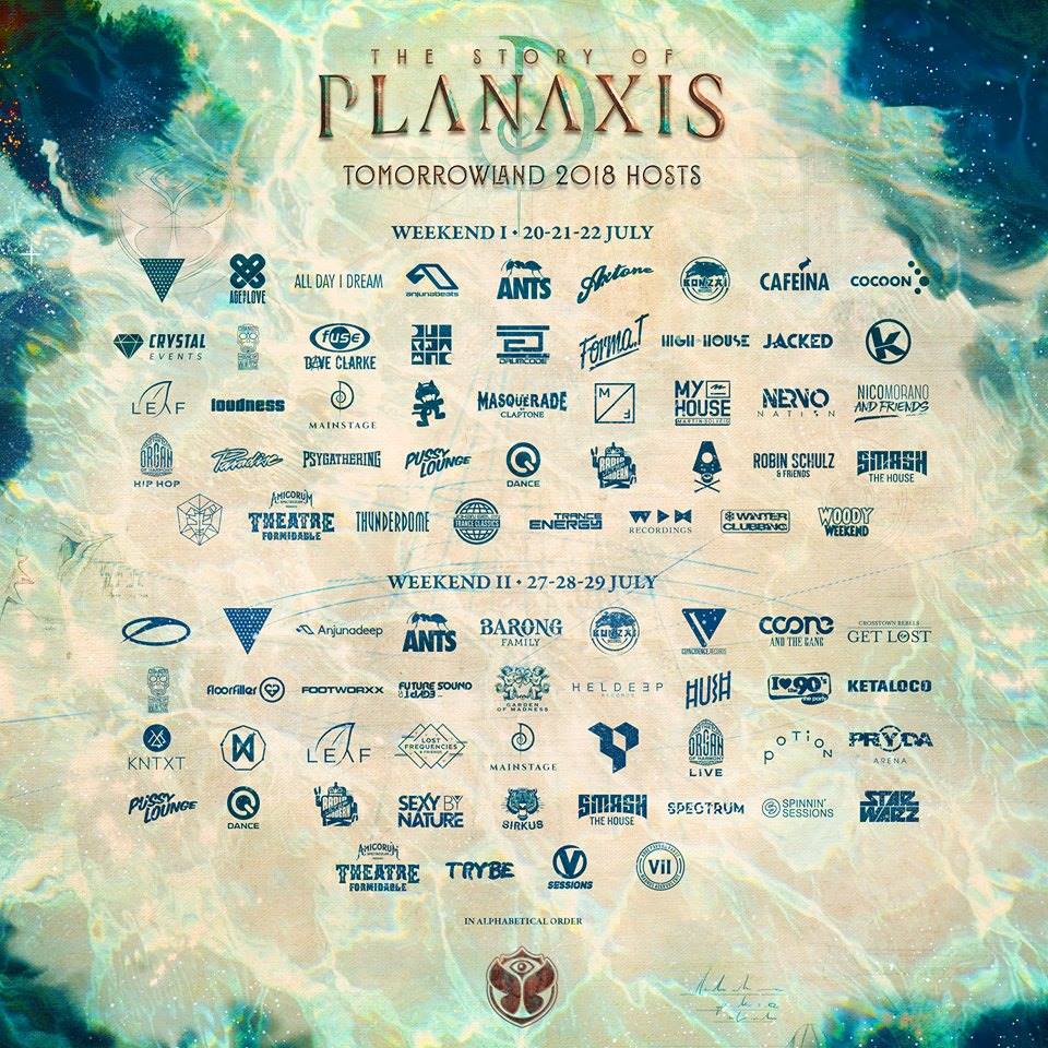 Tomorrowland announces a plethora of Trance stages for their 2018