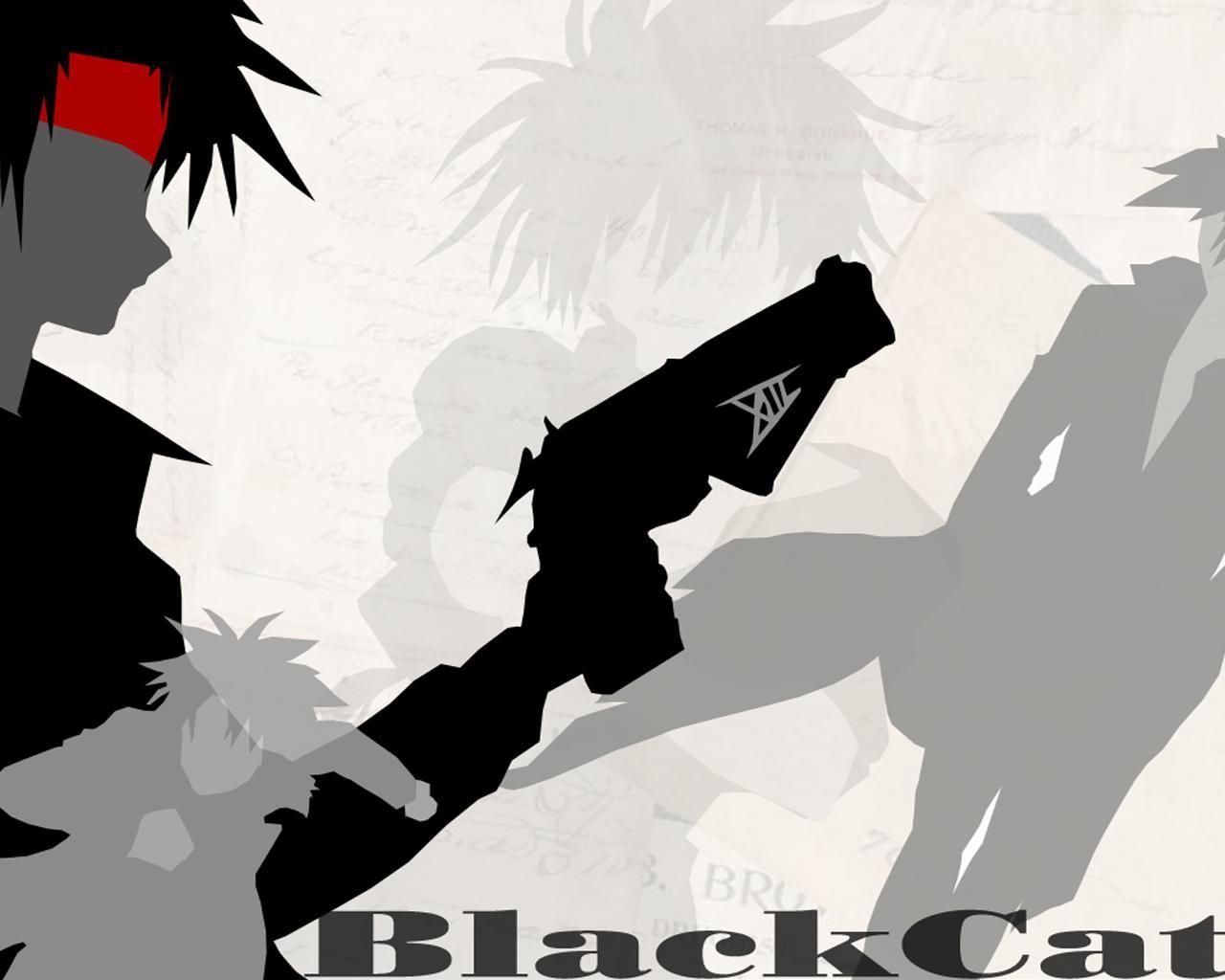 Black Cat Anime Wallpaper HD Download