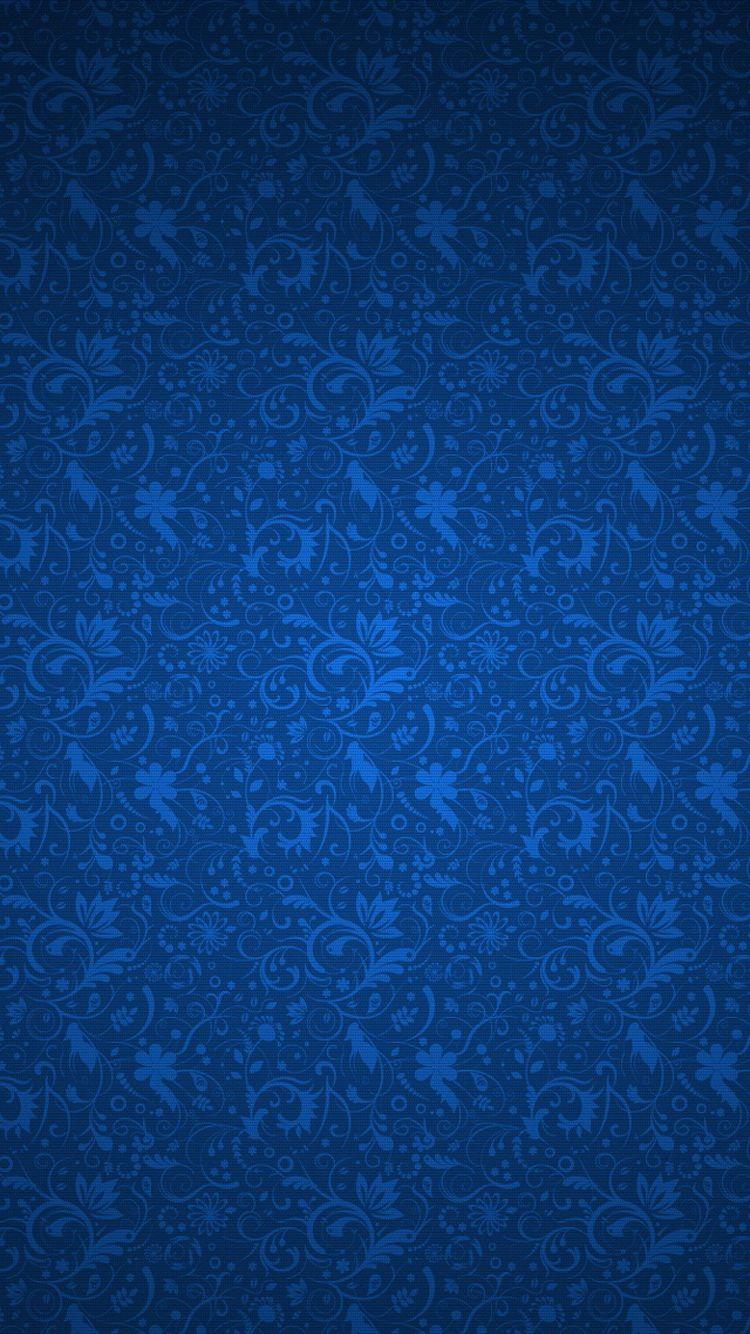 Blue Ornament Wallpaper