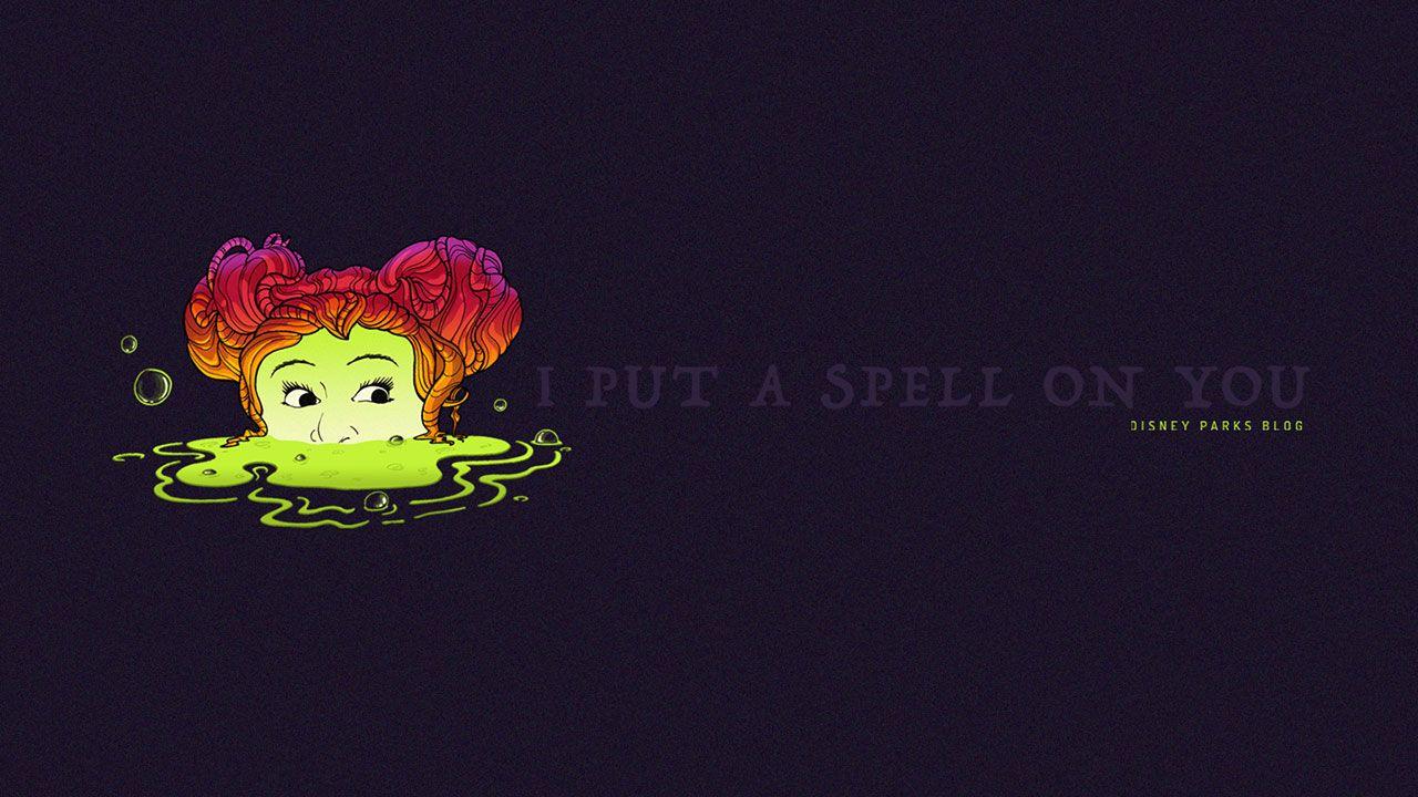 Celebrate Fall With Our 'Hocus Pocus'-Inspired Wallpaper. Disney Parks Blog