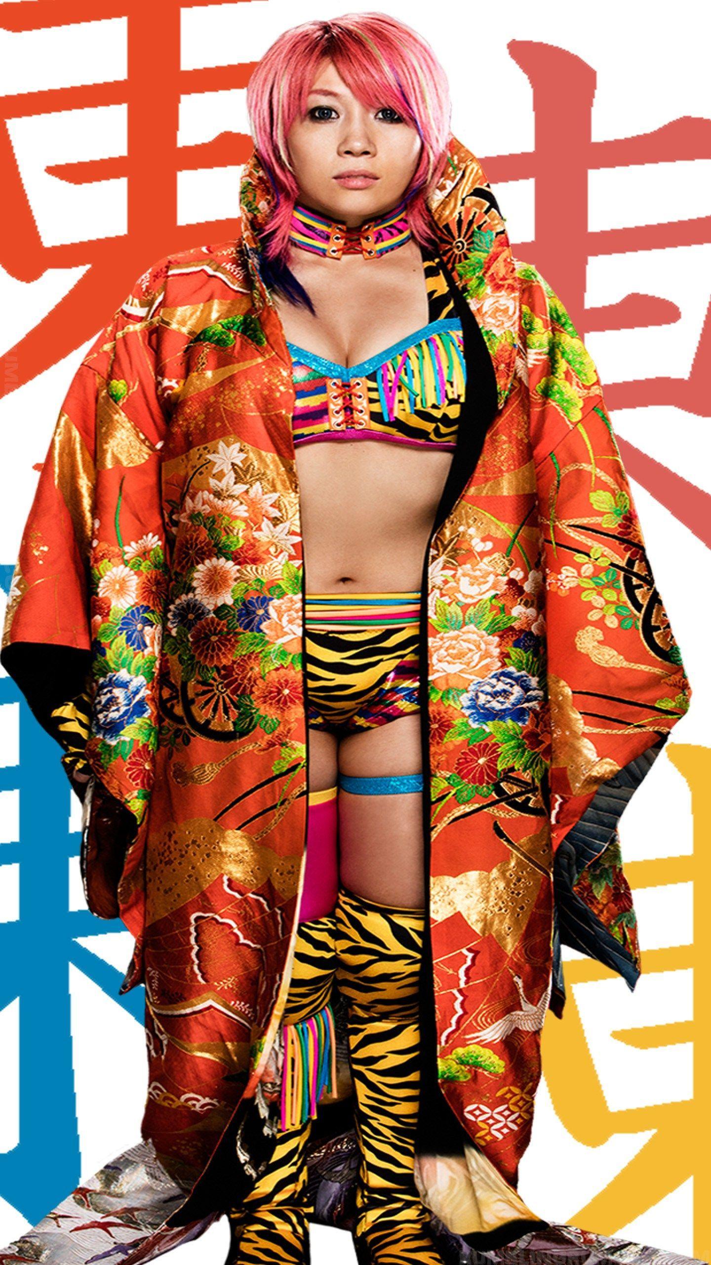 Asuka HD Mobile WWE Wallpaper!. Wrestling divas, Wwe girls, Wwe womens