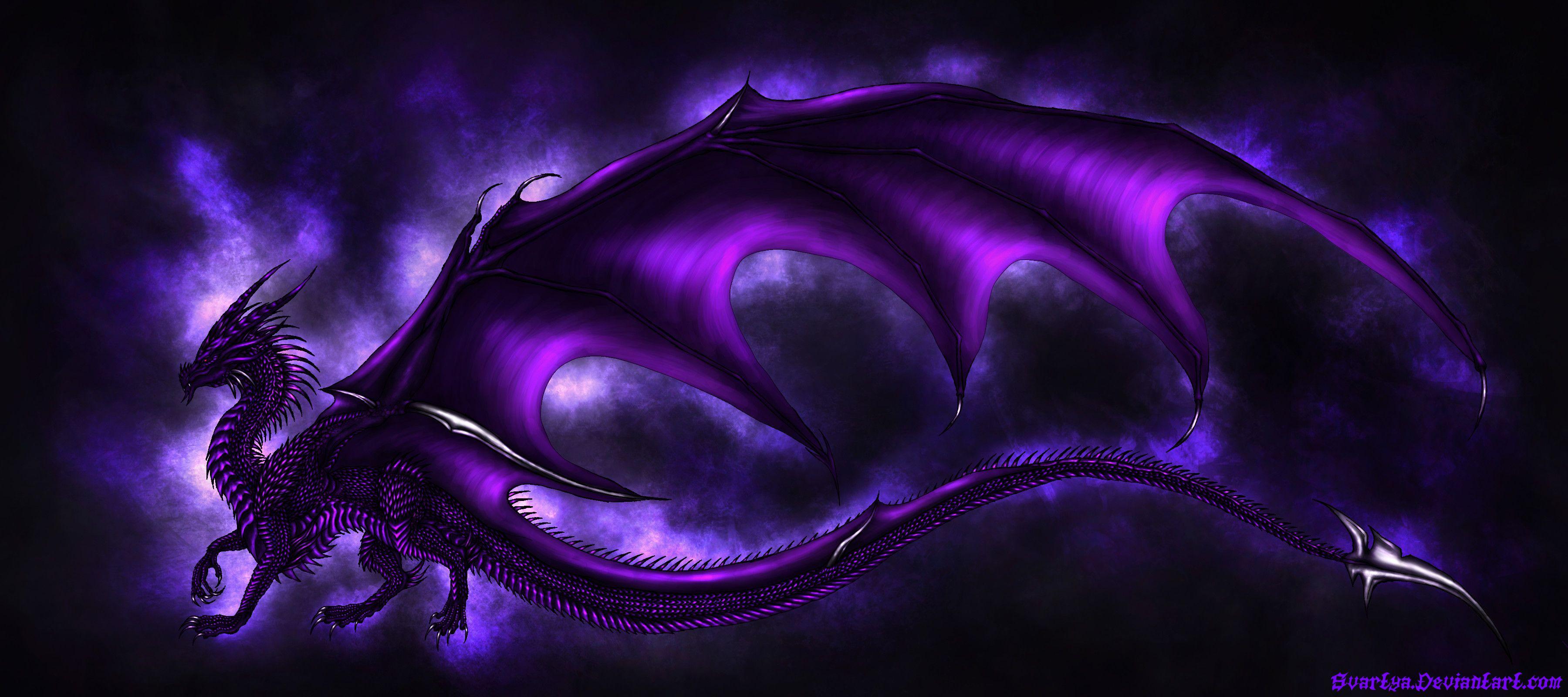 Purple Dragon Wallpaper (the best image in 2018)