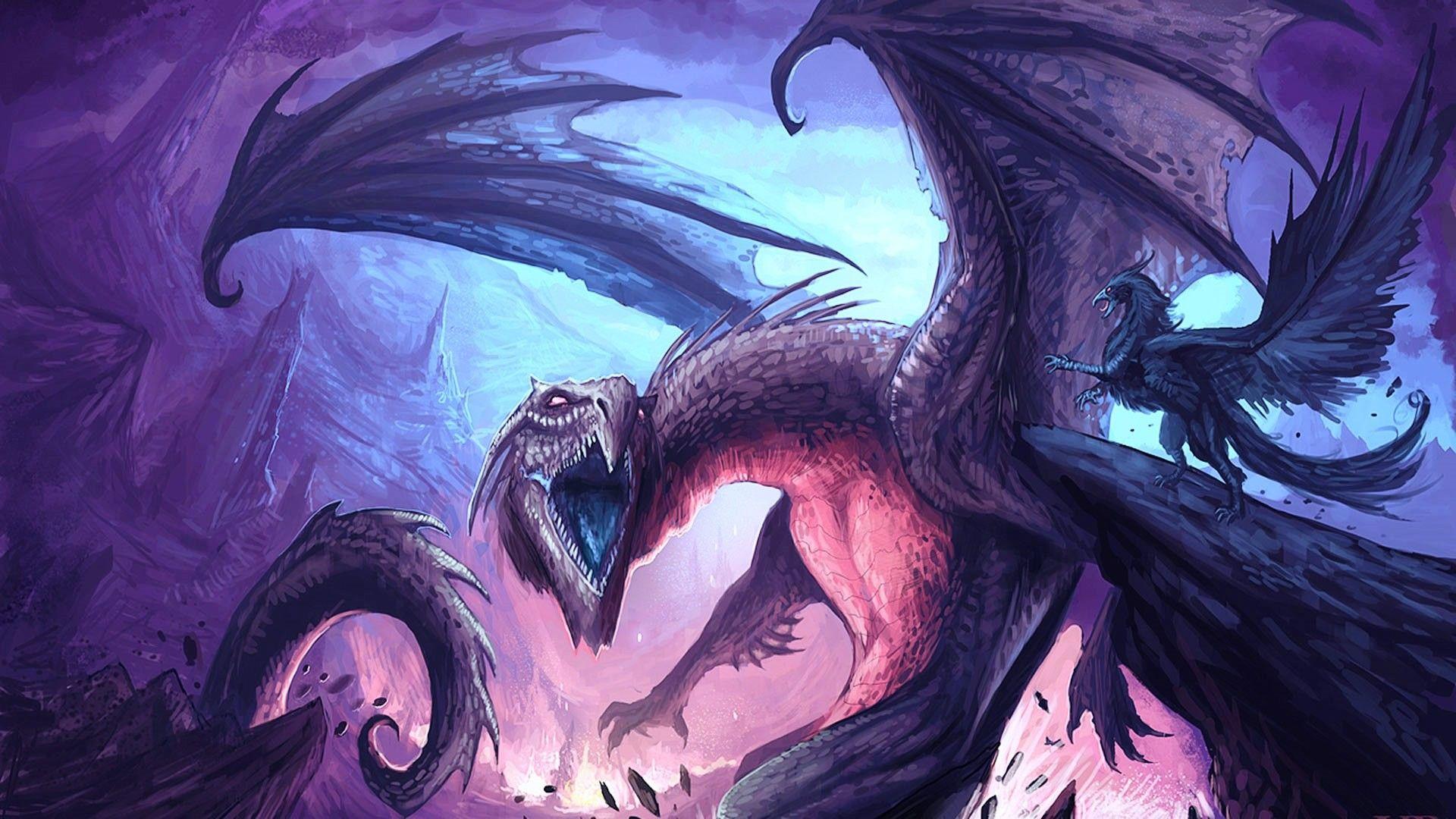 Fantasy Dragon Wallpaper background picture