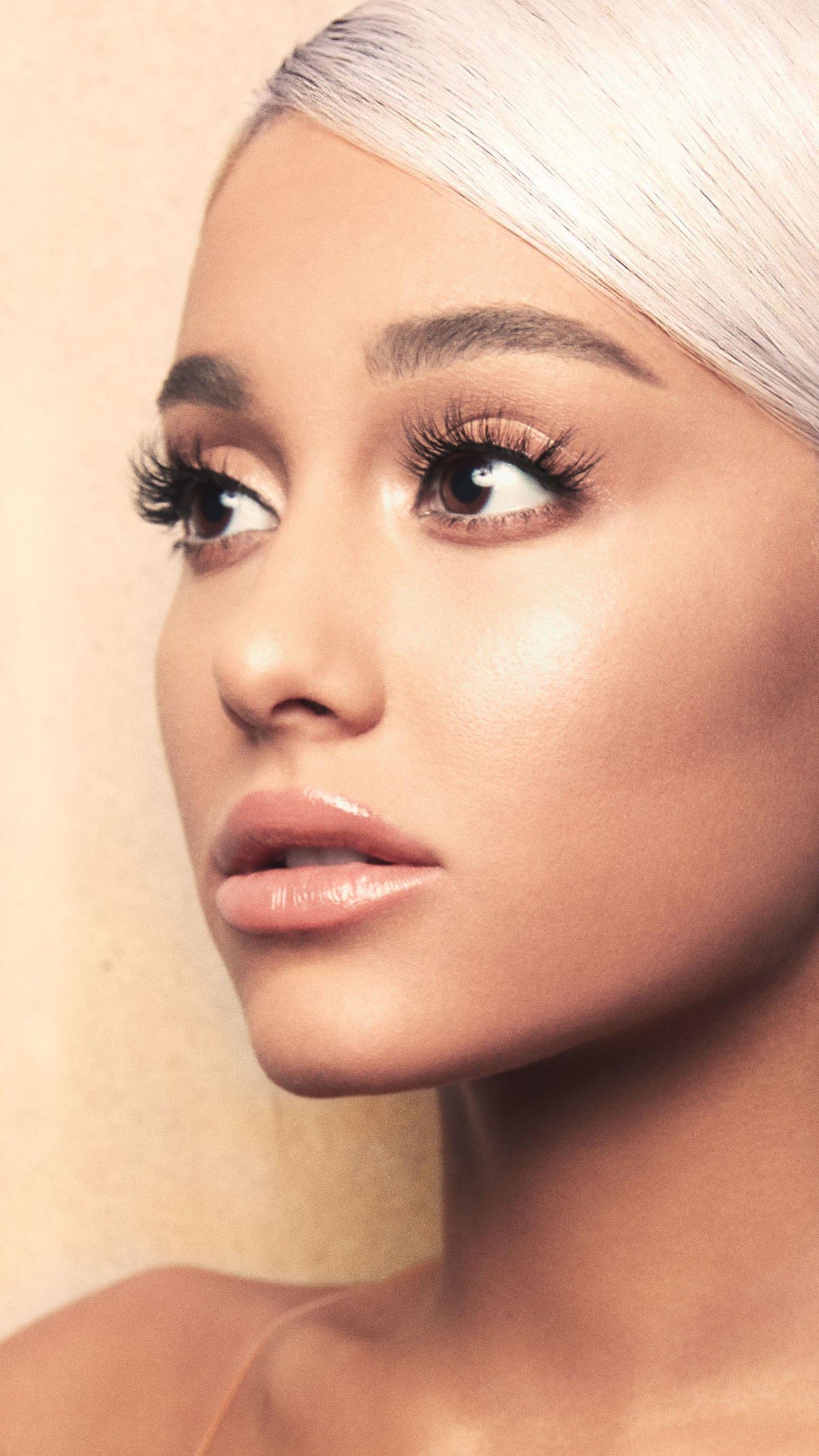 Ariana Grande Face Portrait 4k Sony Xperia X, XZ, Z5 Premium