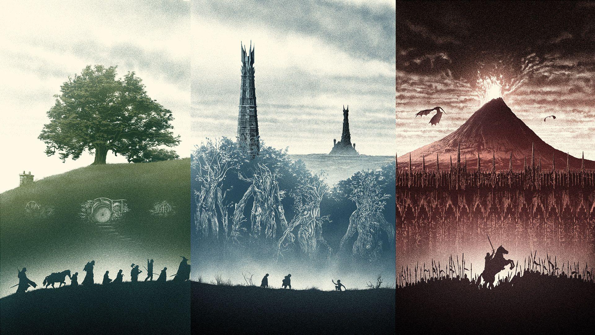 Lord of the Rings wallpaper, by Marko Manev [1920x1080]