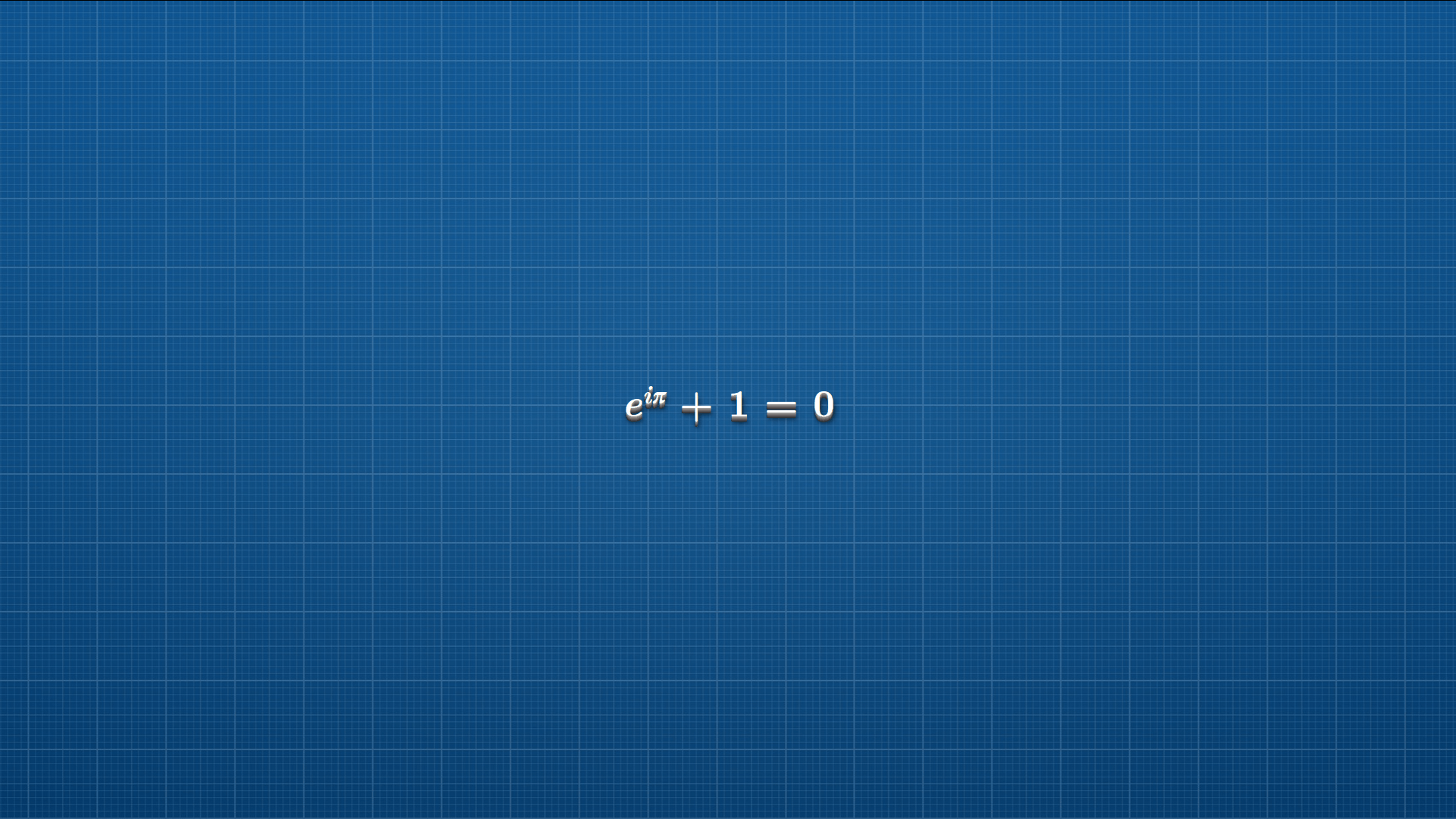 Eulers identity #blueprints #equation wallpaper