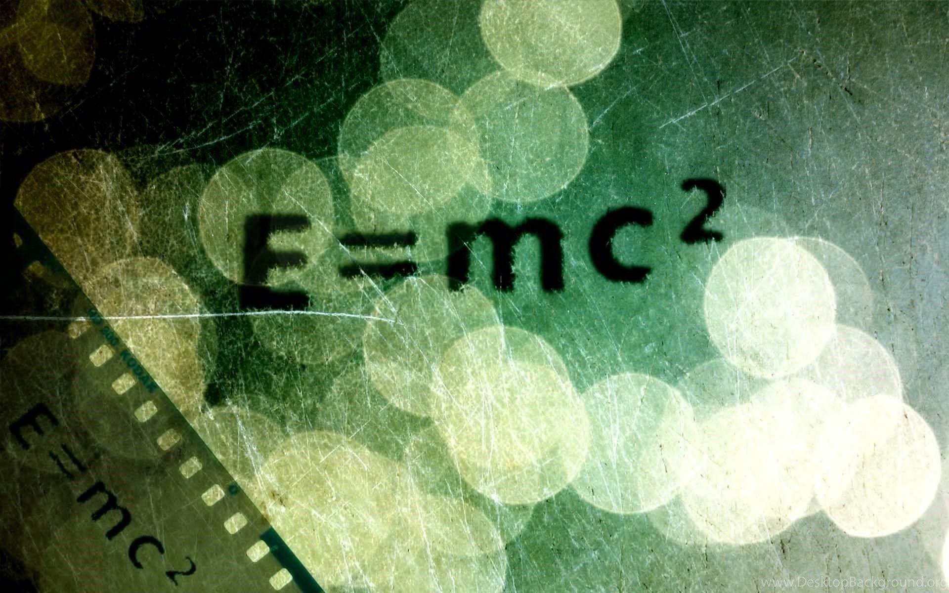 Physics E = Mc 2 Equation Wallpaper Desktop Background