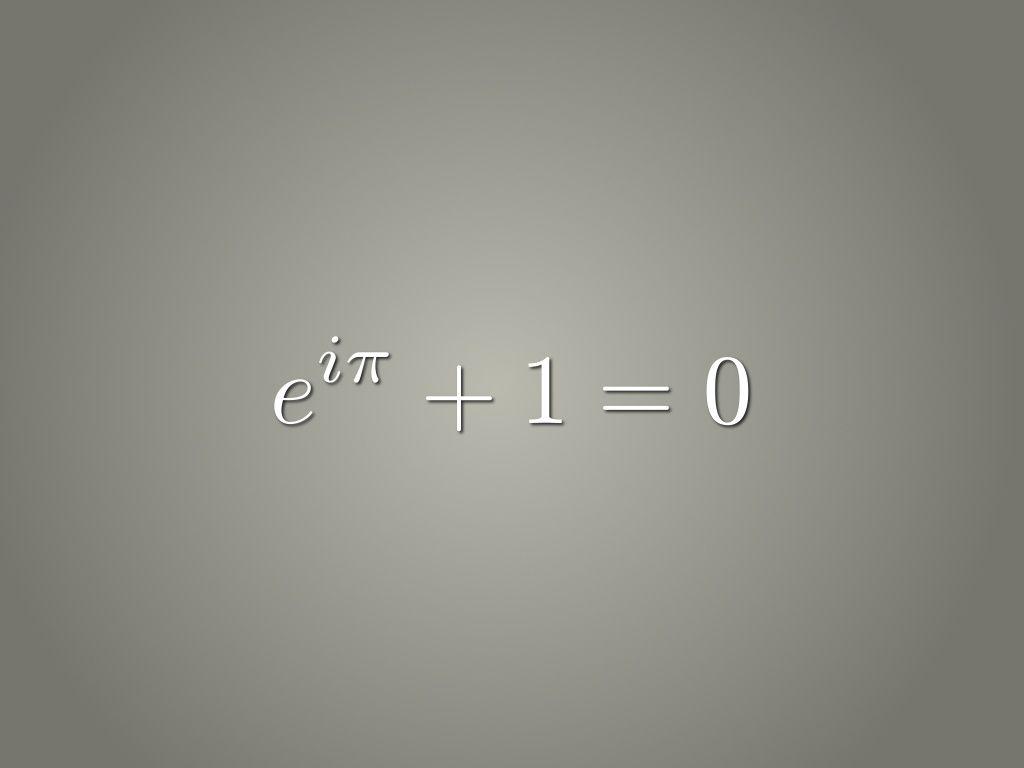 The Most Beautiful Equation