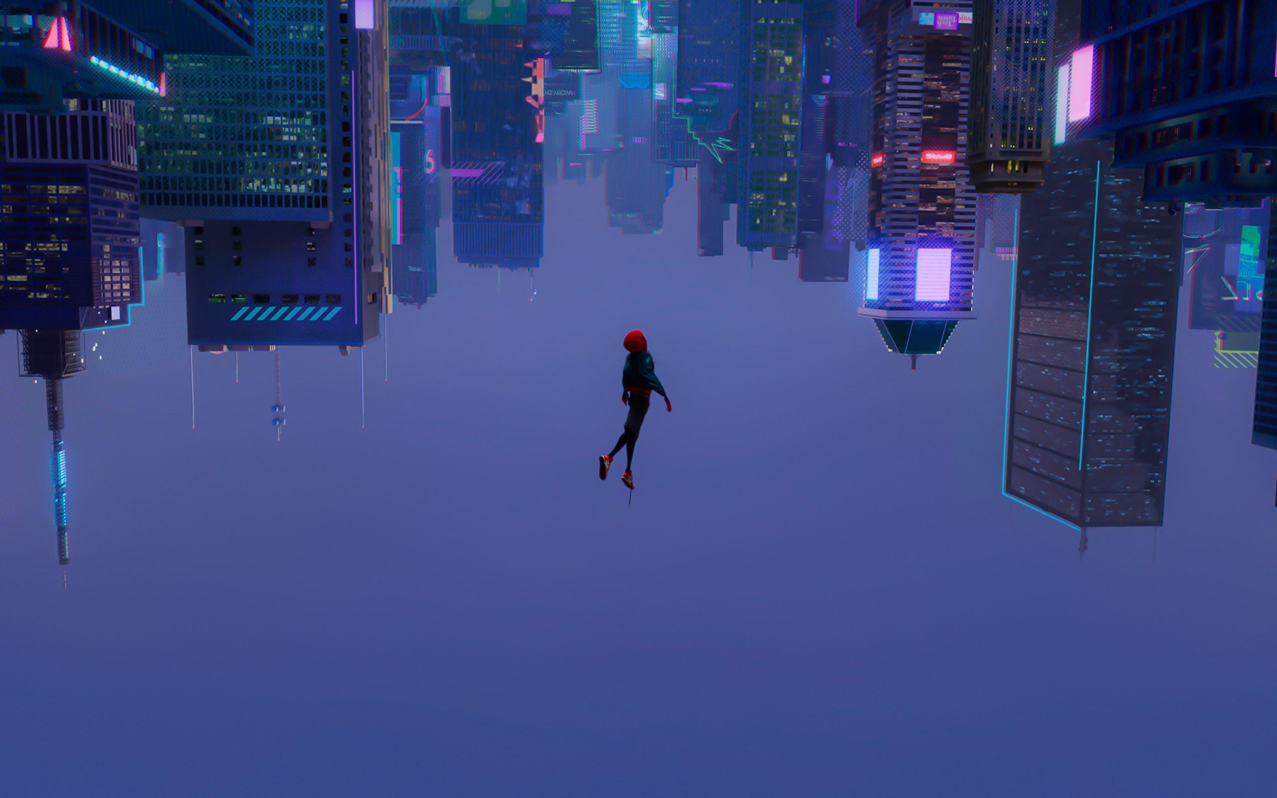 Spider Man: Into The Spider Verse Wallpaper [3129x1760]