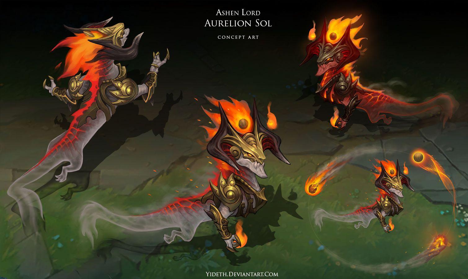 Ashen Lord Aurelion Sol Concept