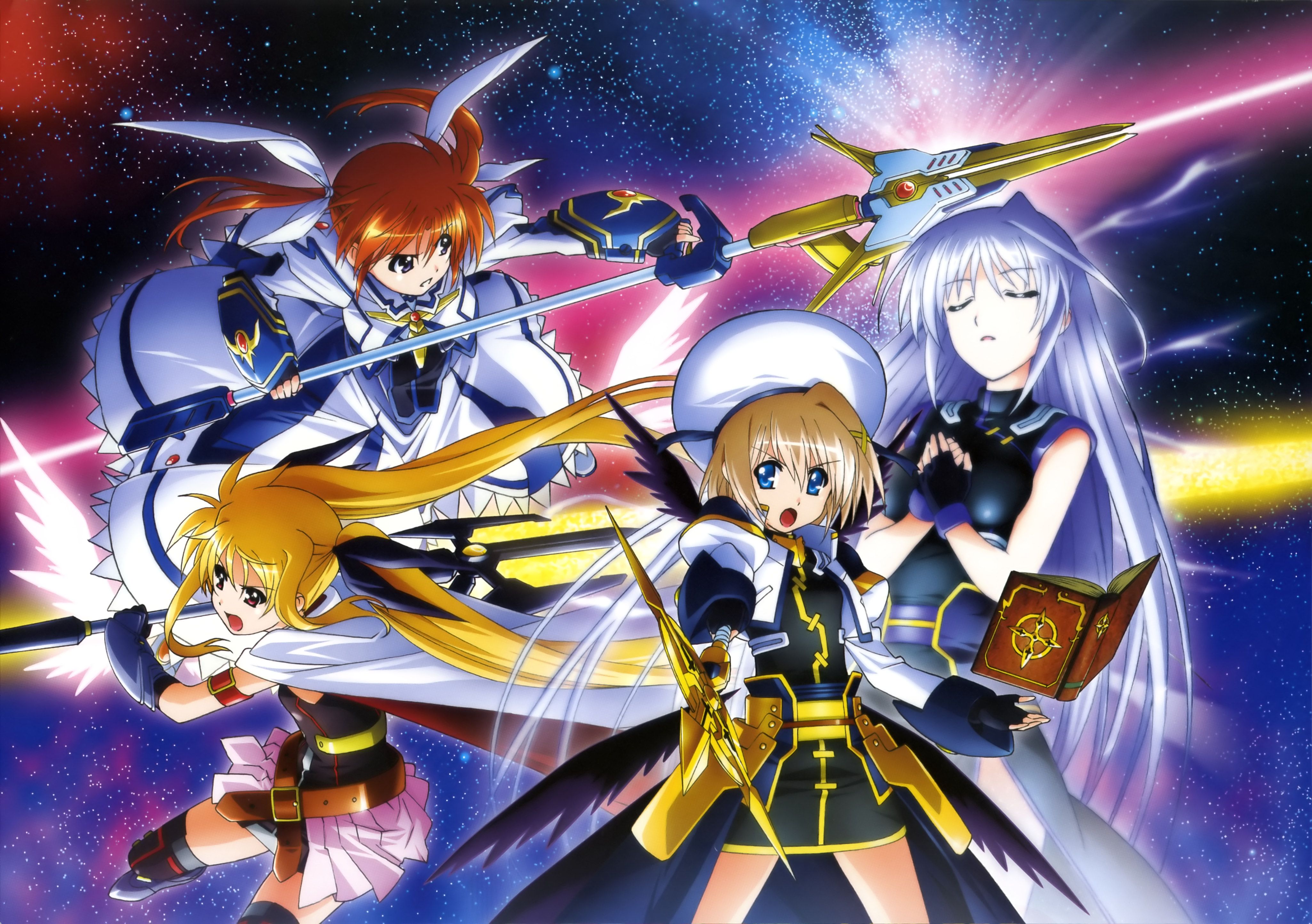 Magical Girl Lyrical Nanoha Strikers Wallpaper and Background