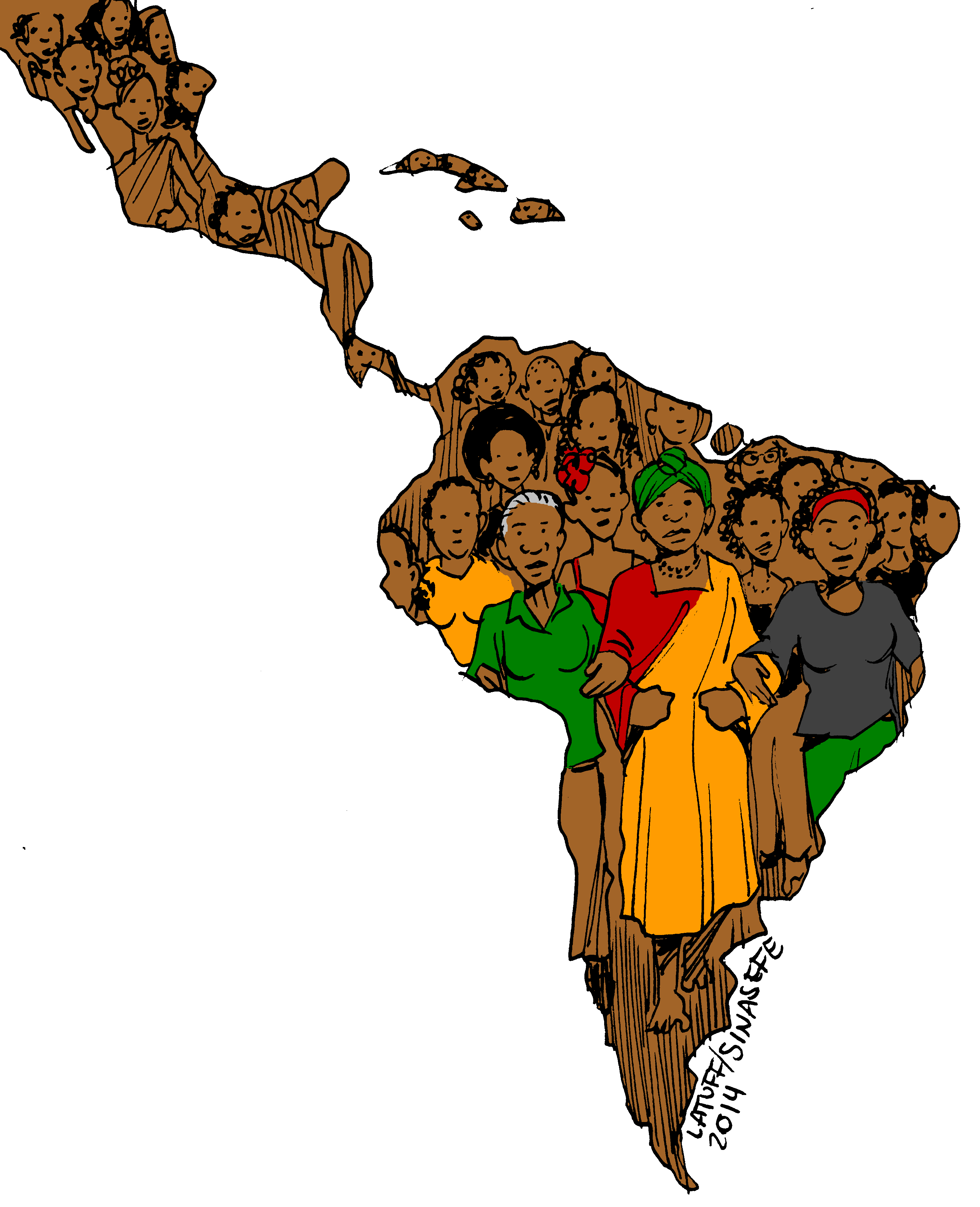 Латинская Америка арты