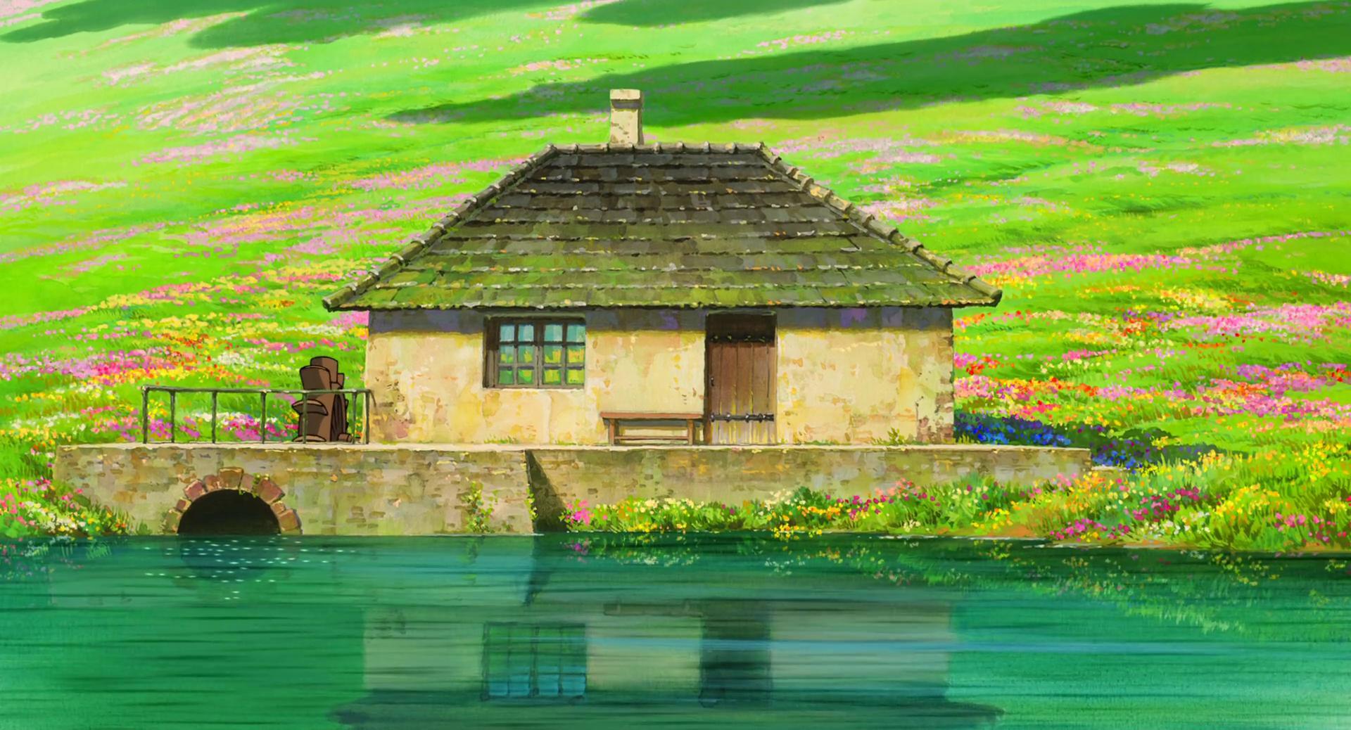 Anime Lake House Wallpaperx1038