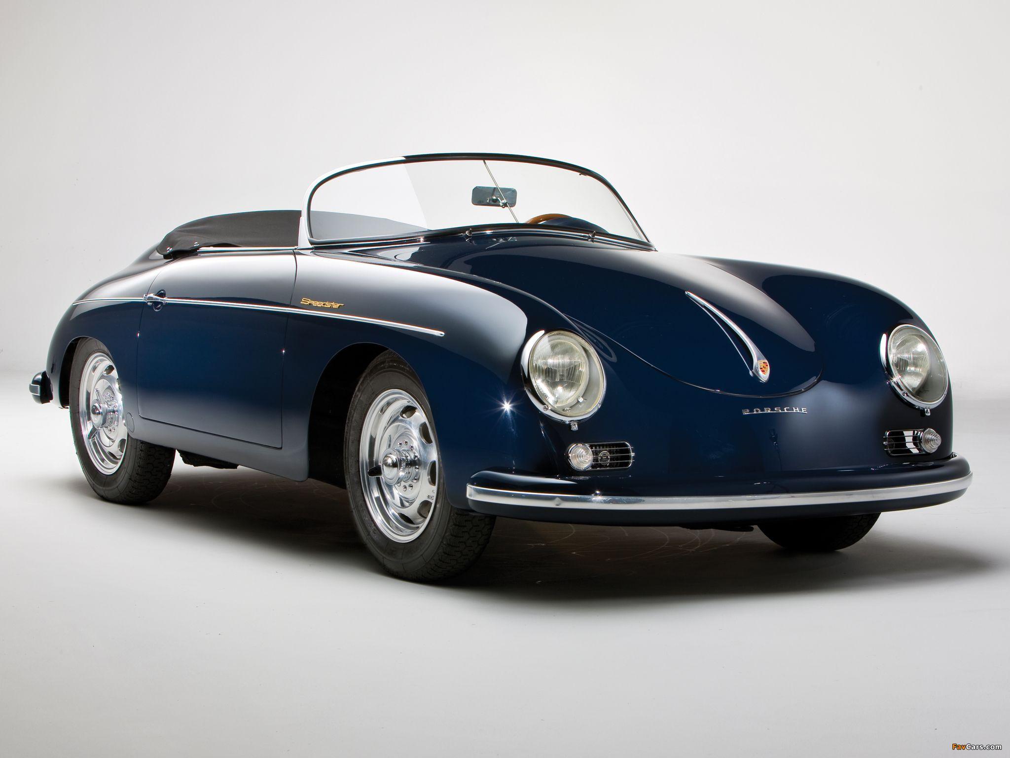 Porsche 356A 1600 Speedster 1956–58 wallpaper (2048x1536)