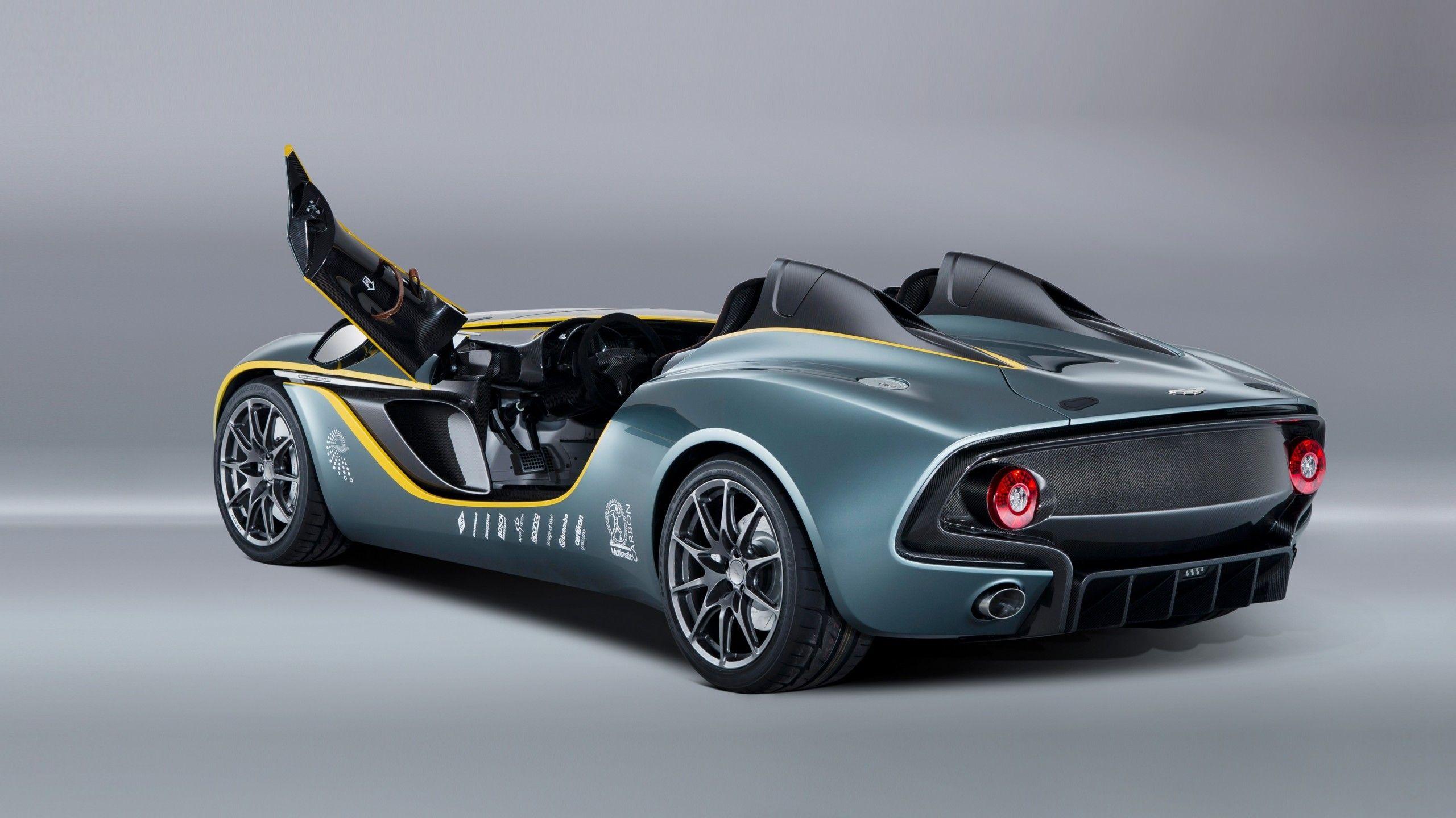 Wallpaper Aston Martin CC100 Speedster, supercar, silver, Cars