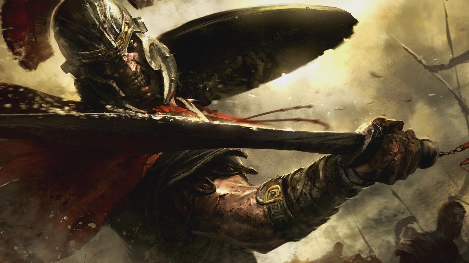 Ryse: Son of Rome Soldier Sword Drawing HD wallpaper. games
