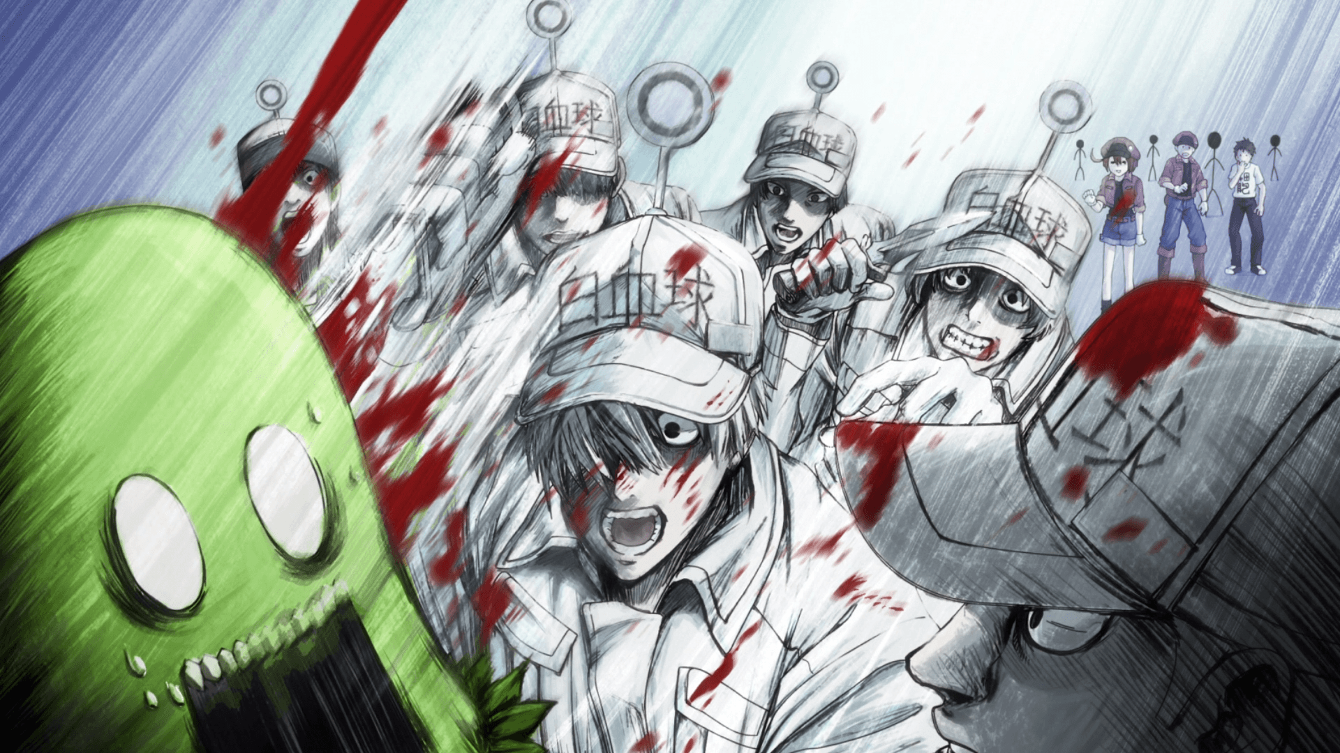 Hataraku Saibou - Desktop Wallpapers, Phone Wallpaper, PFP, Gifs, and More!