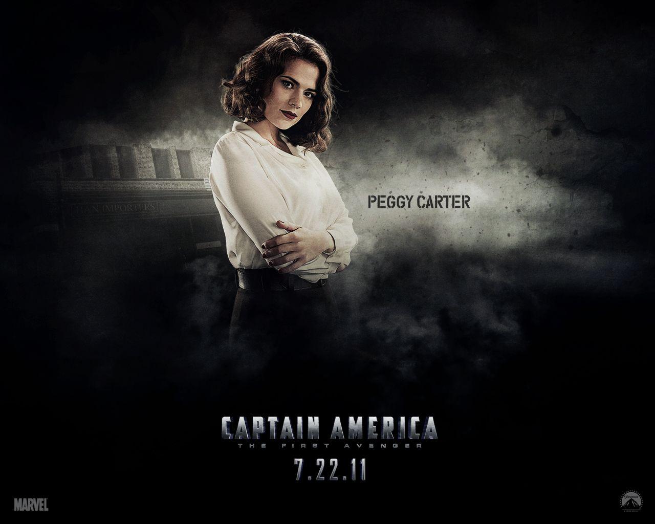 Captain America: The First Avenger Peggy Carter Wallpaper