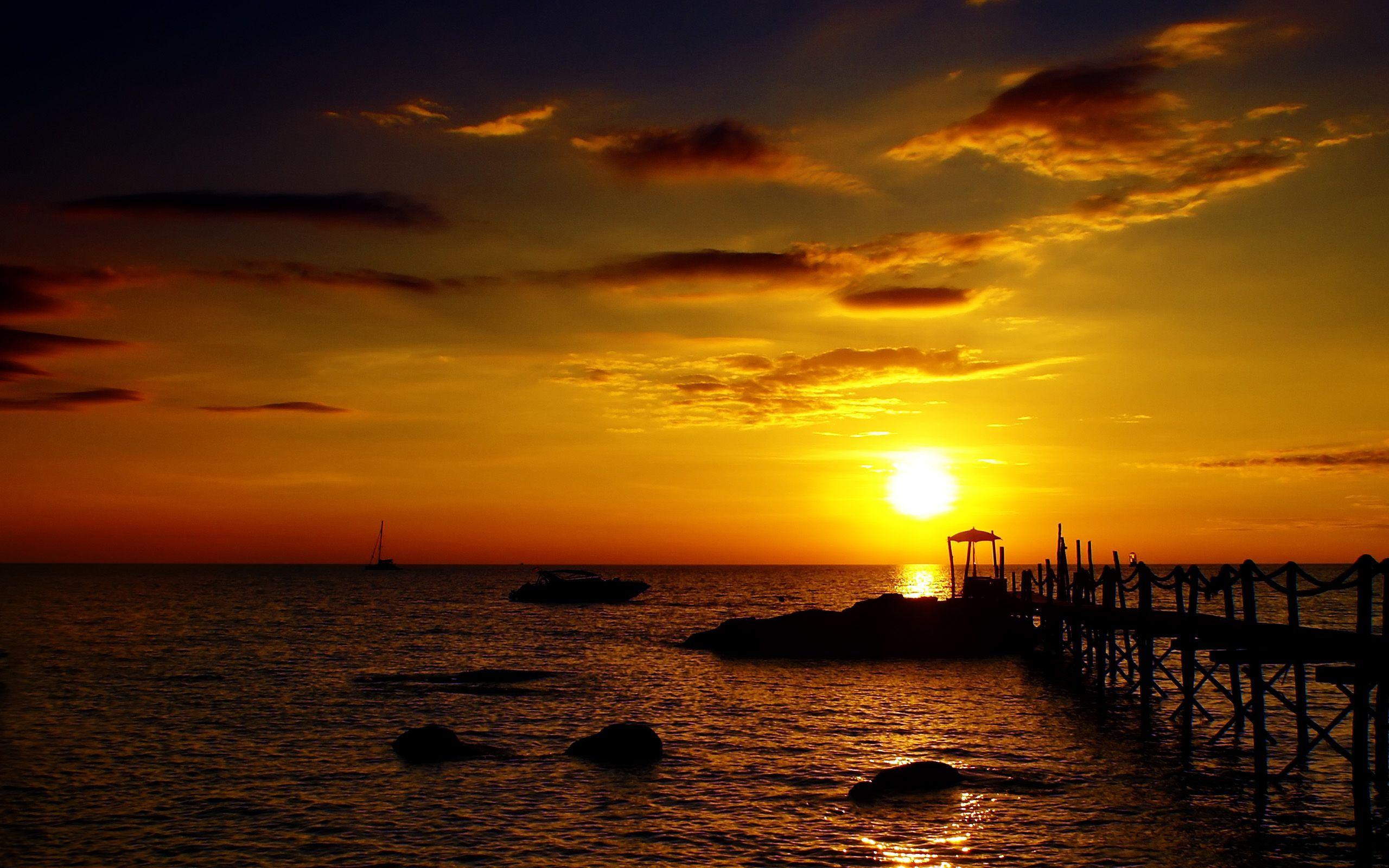 gold sunset. Golden sunset Wallpaper Picture Photo Image. We