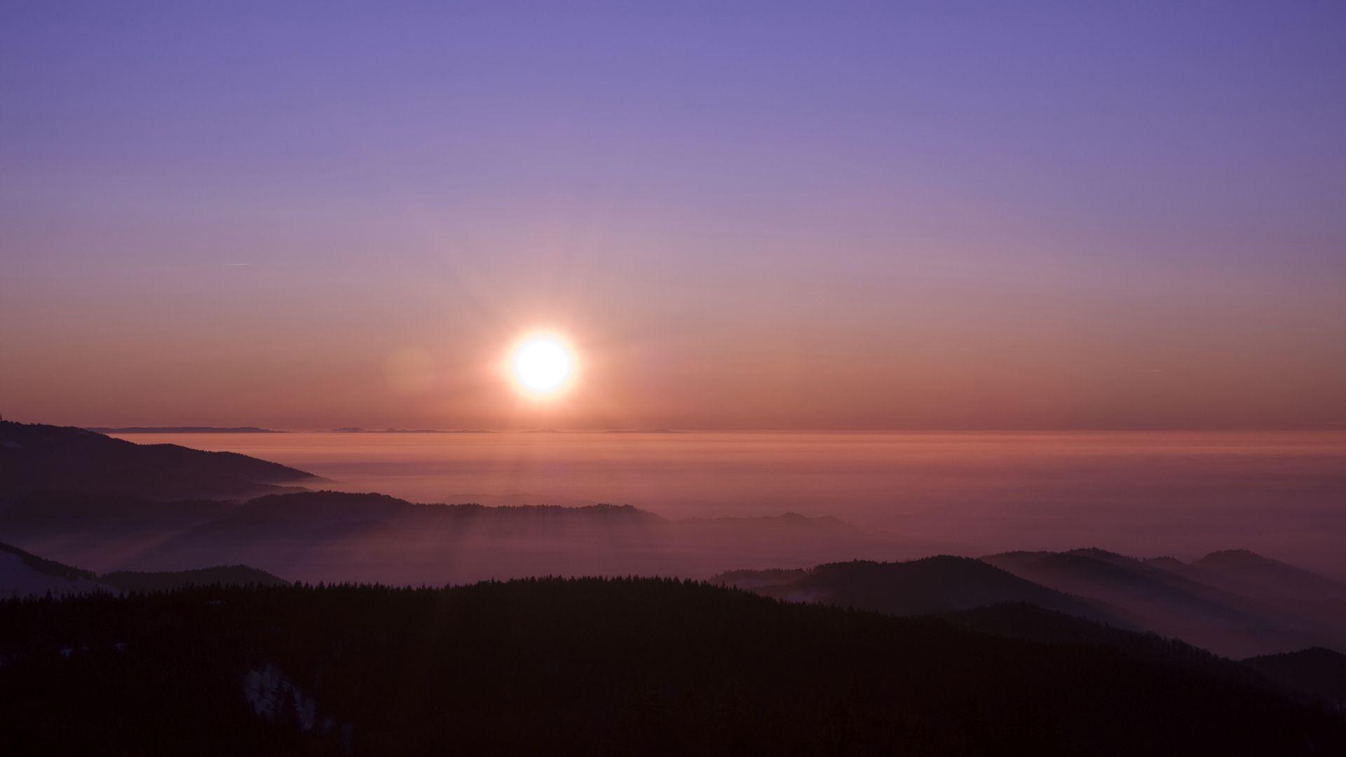 Nature: Horizon sunset, picture nr. 32564