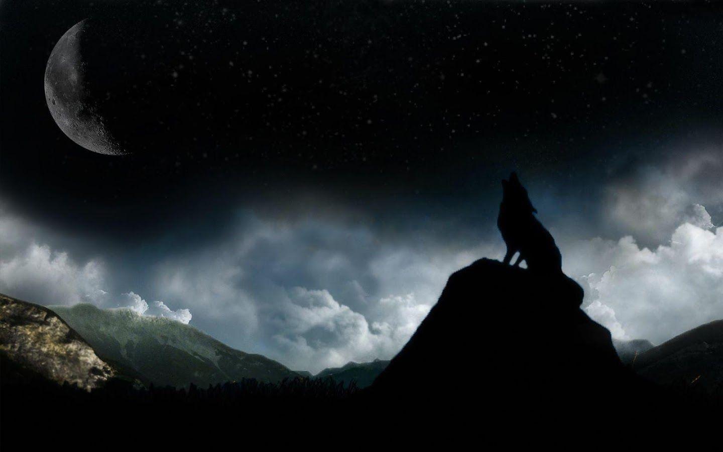 Wolf Moon Live Wallpaper 1.0 APK Download Personalization Apps