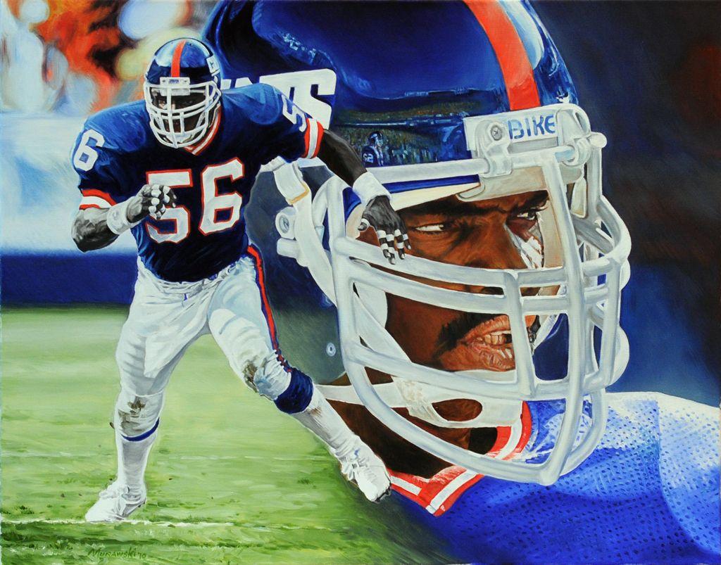 Lawrence Taylor image My painting of the Great LT that I just
