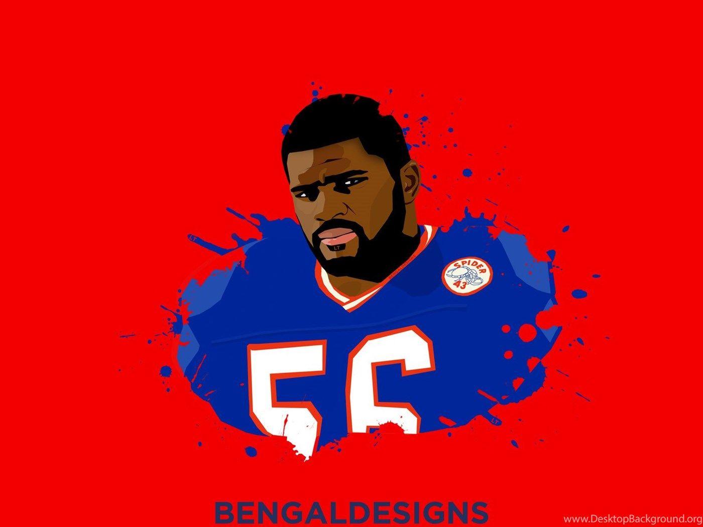 Lawrence Taylor Vector Wallpaper By BengalDesigns By Bengalbro On