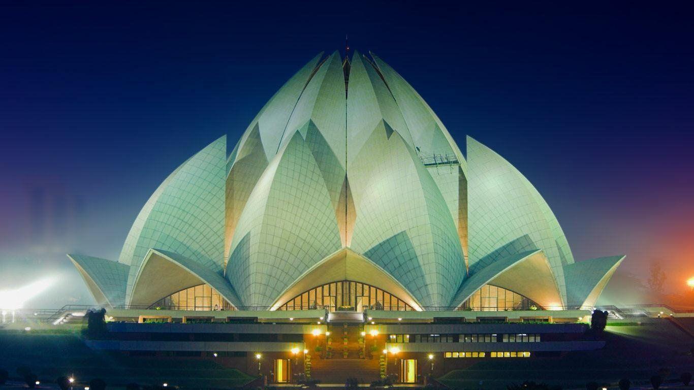 Lotus Temple HD Wallpaper and Background Image