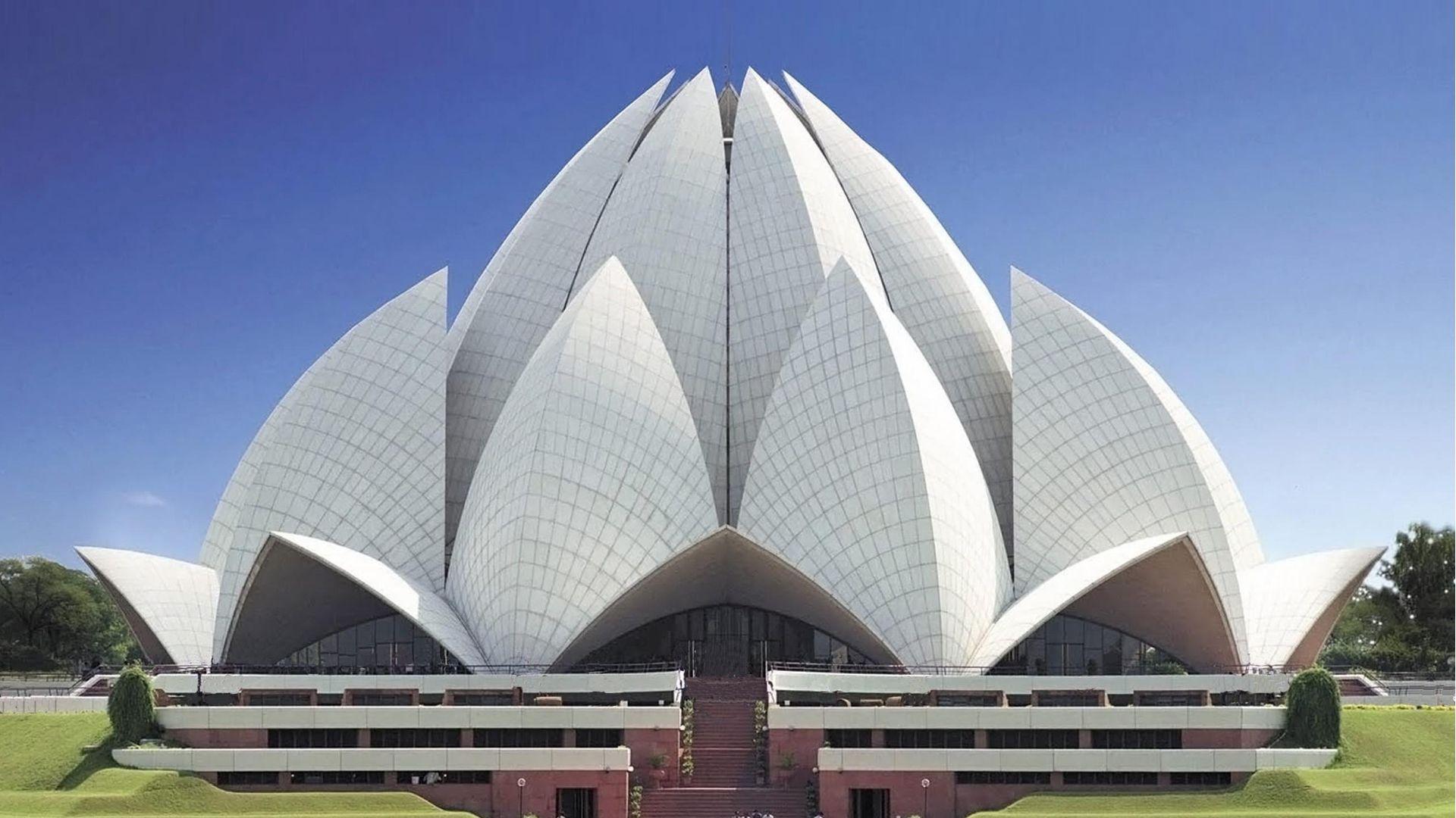High Quality Picture of Lotus Temple India for Desktop Wallpaper
