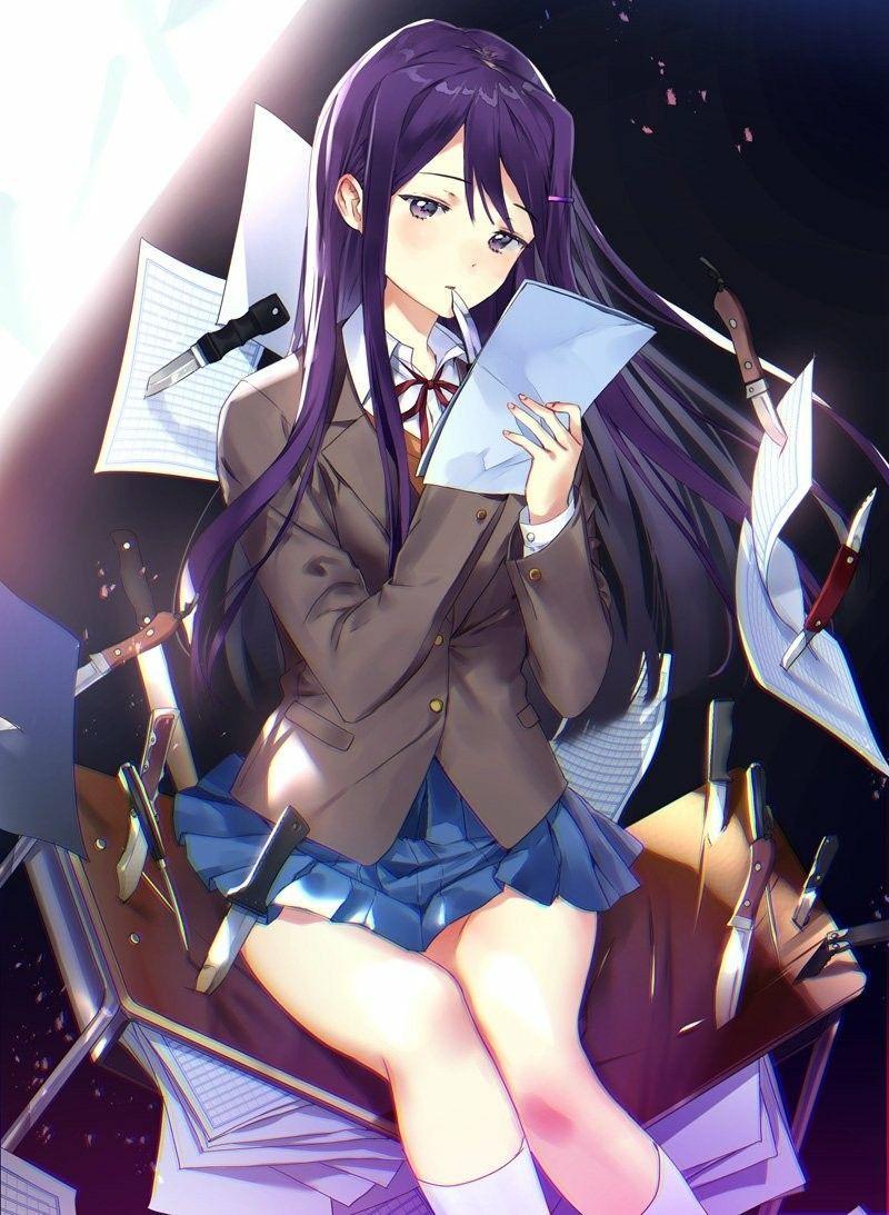 DDLC Yuri wallpaper by hxppythxughts  Download on ZEDGE  3c2d