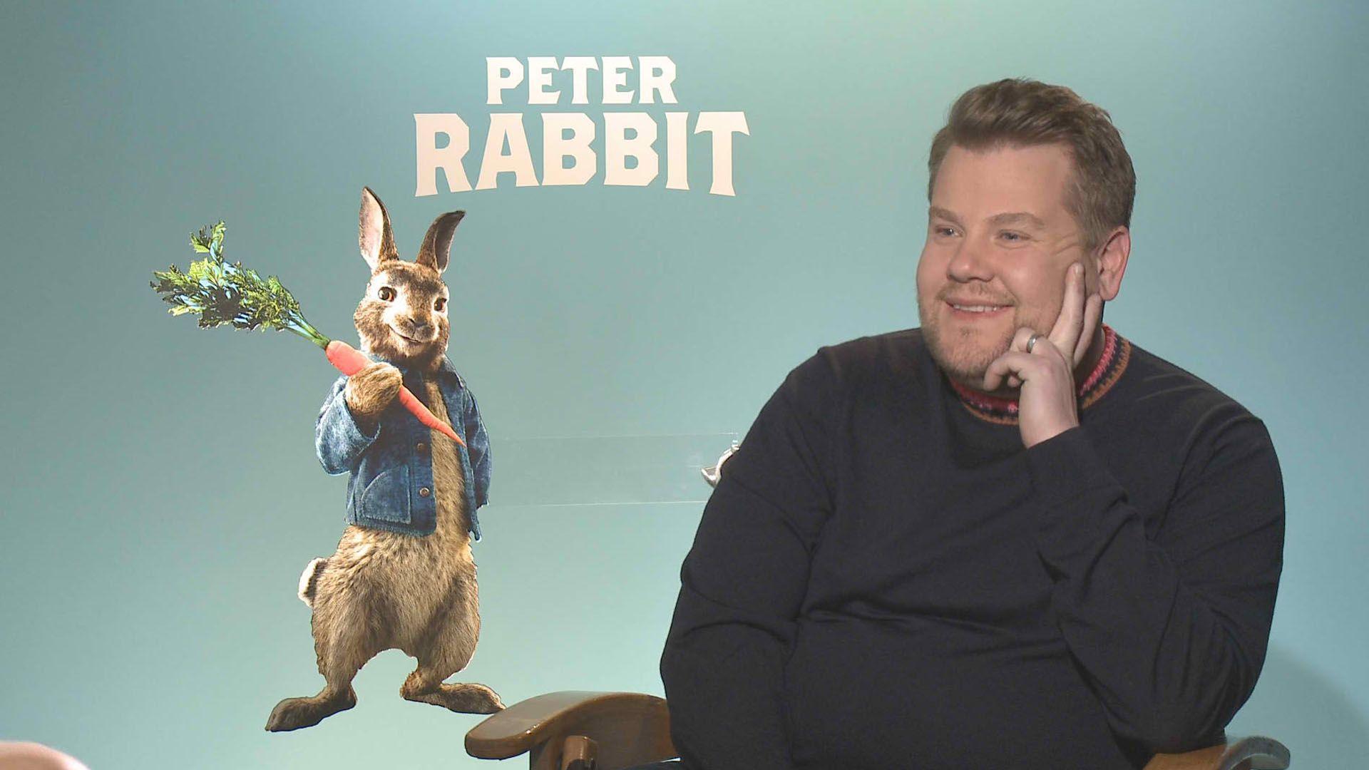 James Corden Is Voice Of The Rascal, Rebel “Peter Rabbit”