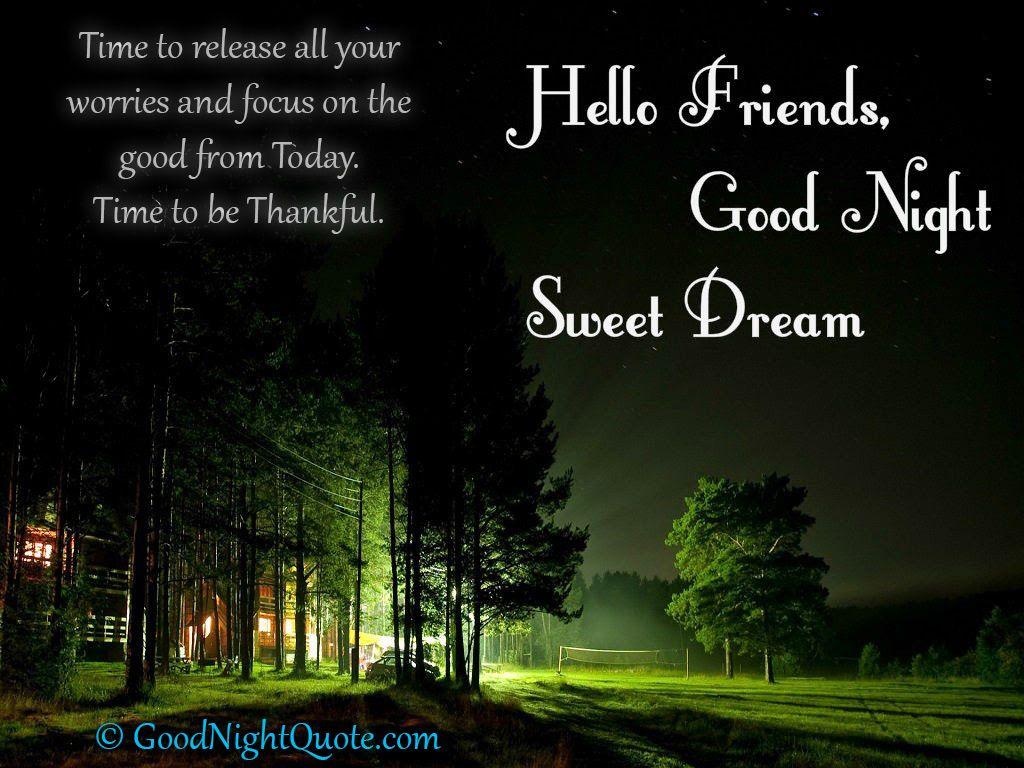 Good Night Friend Wallpapers Wallpaper Cave