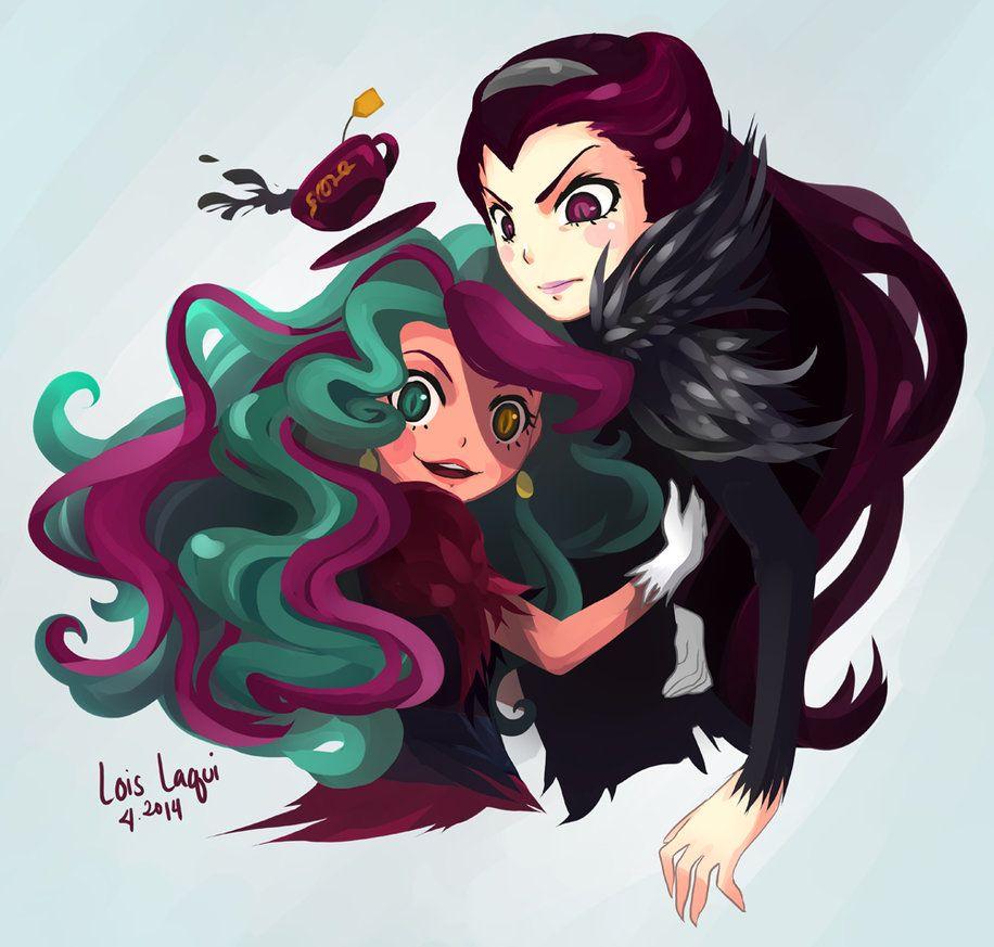 Fanart: Madeline and Raven