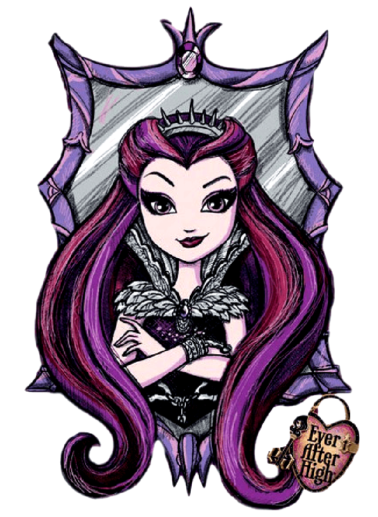 Apple White and Raven Queen. Book Art. Ever after high