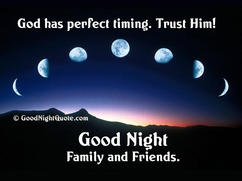 Good Night God Bless You Image & Prayer Quotes Night Quotes