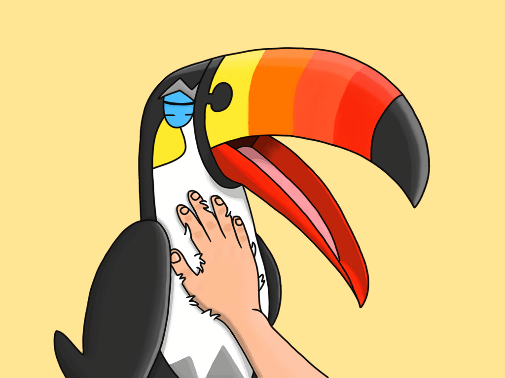 Toucannon Petting By Ab 9595 Fur Affinity [dot] Net