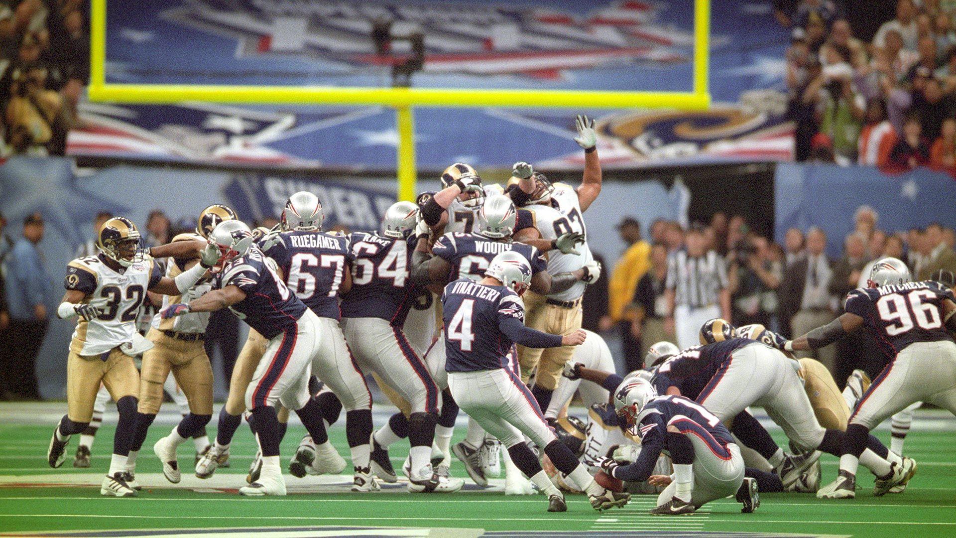 Adam Vinatieri field goal wins Super Bowl 36 for Patriots