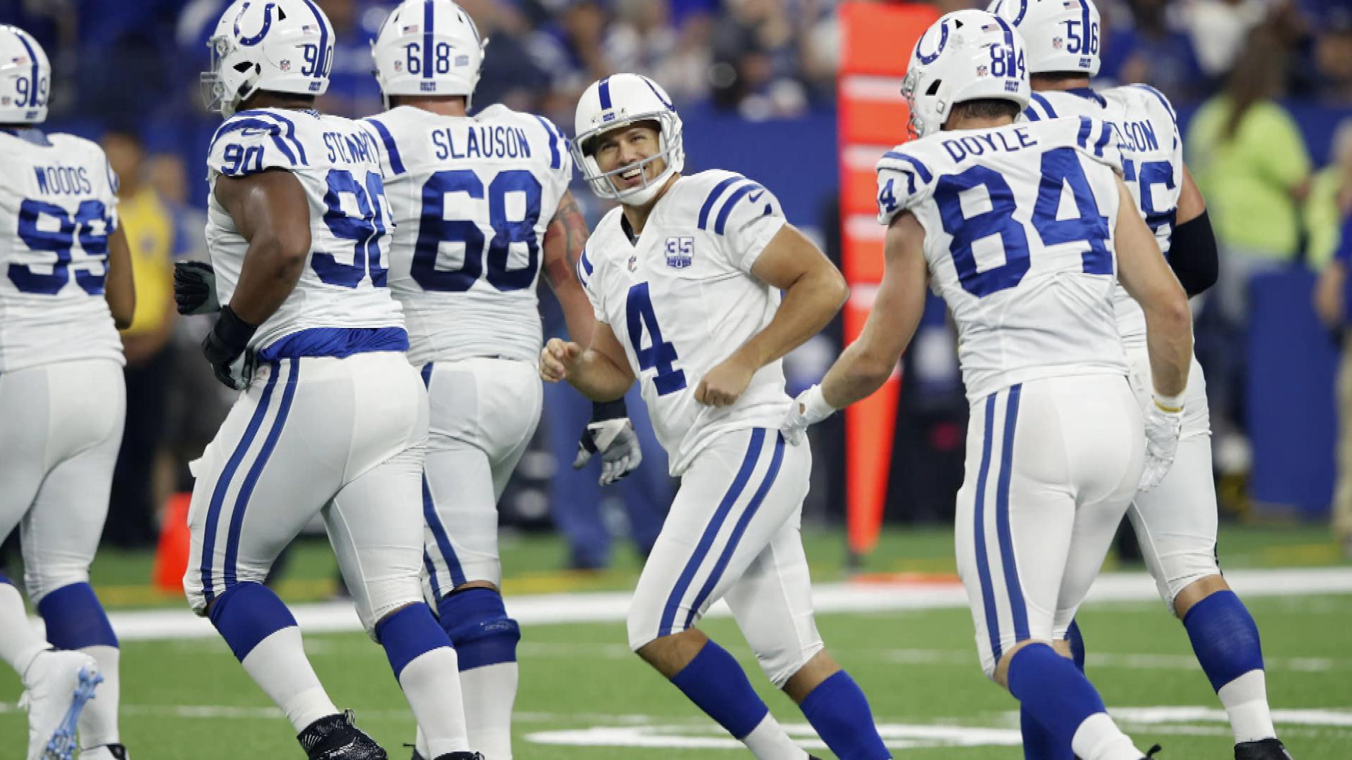 Colts' Adam Vinatieri Sets NFL All Time Scoring Record