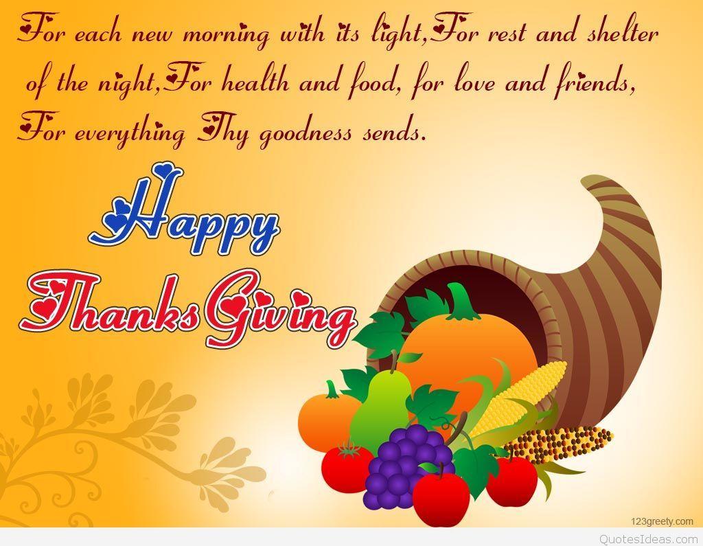 Thanksgiving Quotes For Friends Happy Thanksgiving Quotes