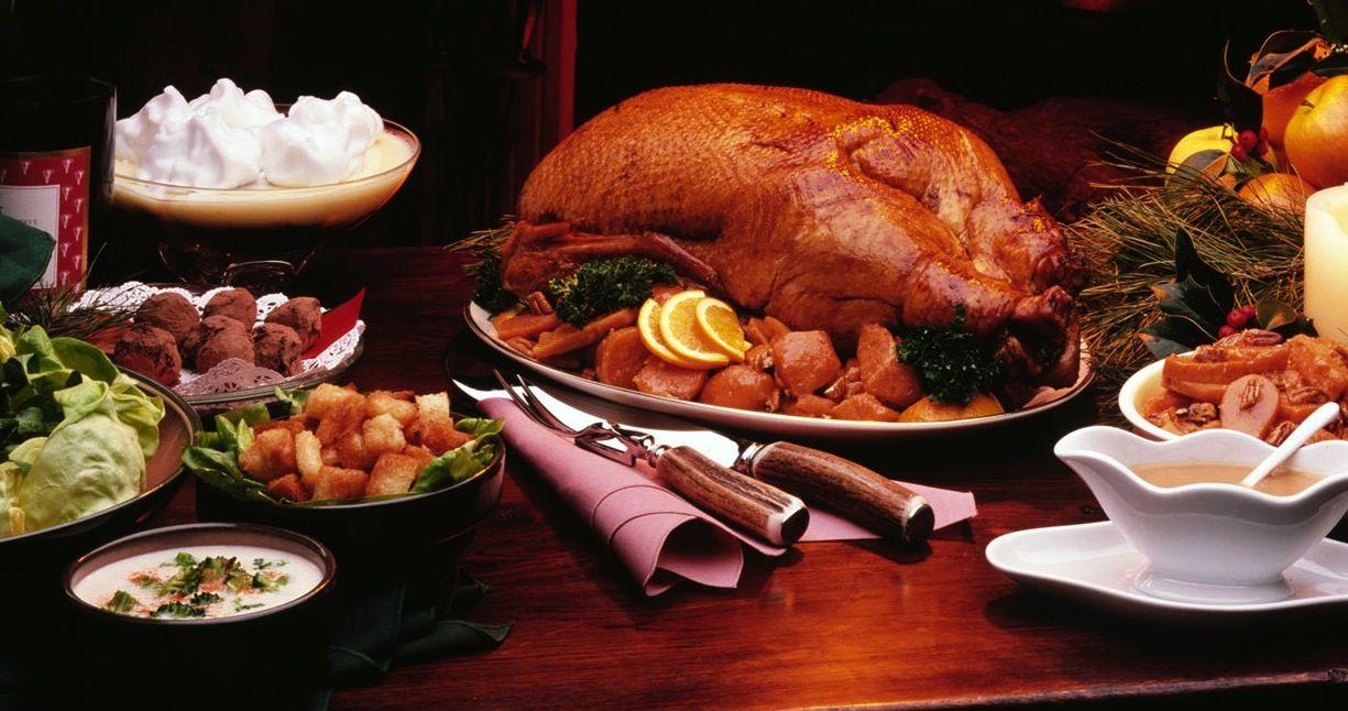 thanksgiving turkey dinner wallpaper