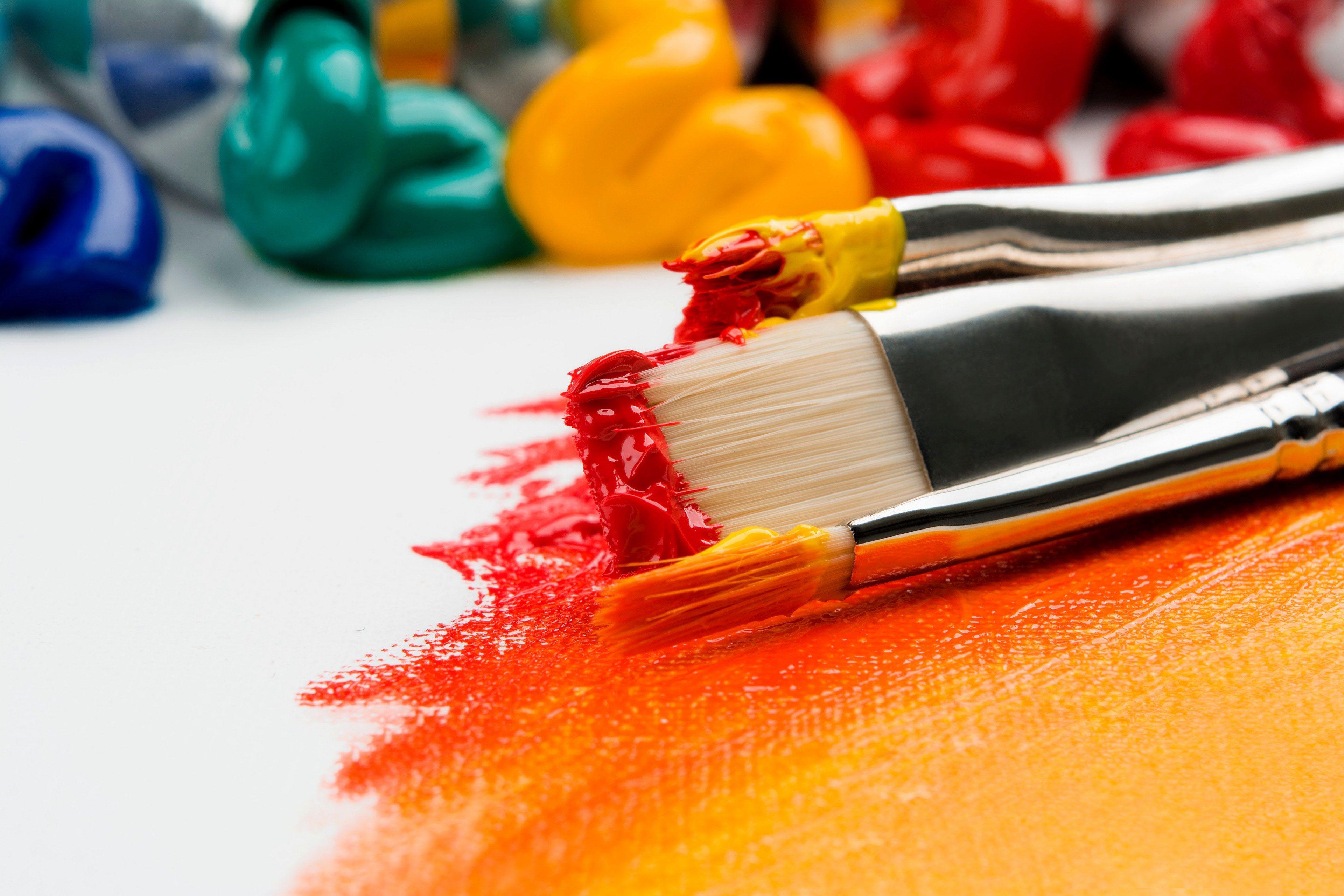 paint paintbrush color and colour HD 4k wallpaper and background