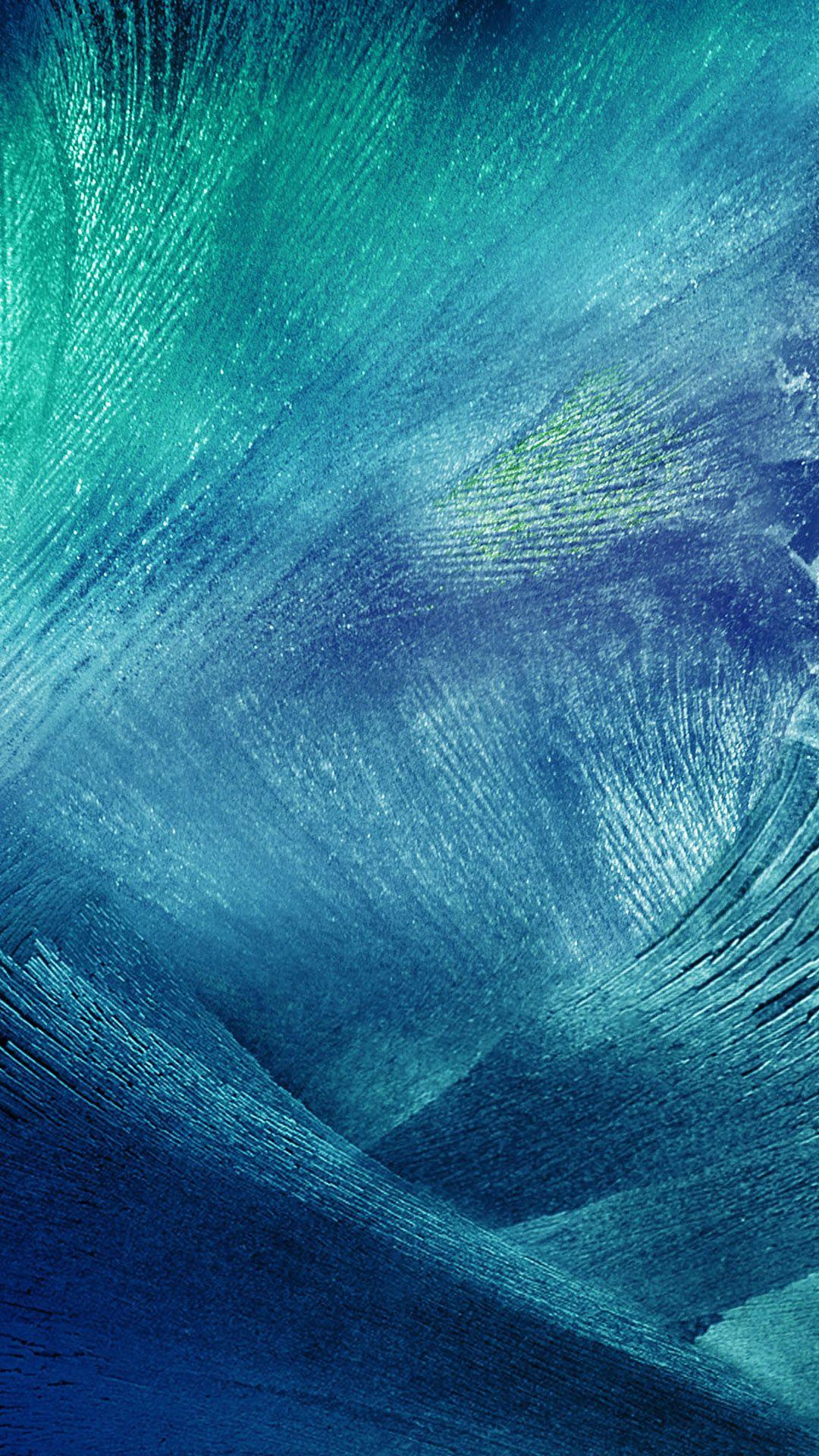Blue Paintbrush Strokes Stock Abstract Android Wallpaper free download