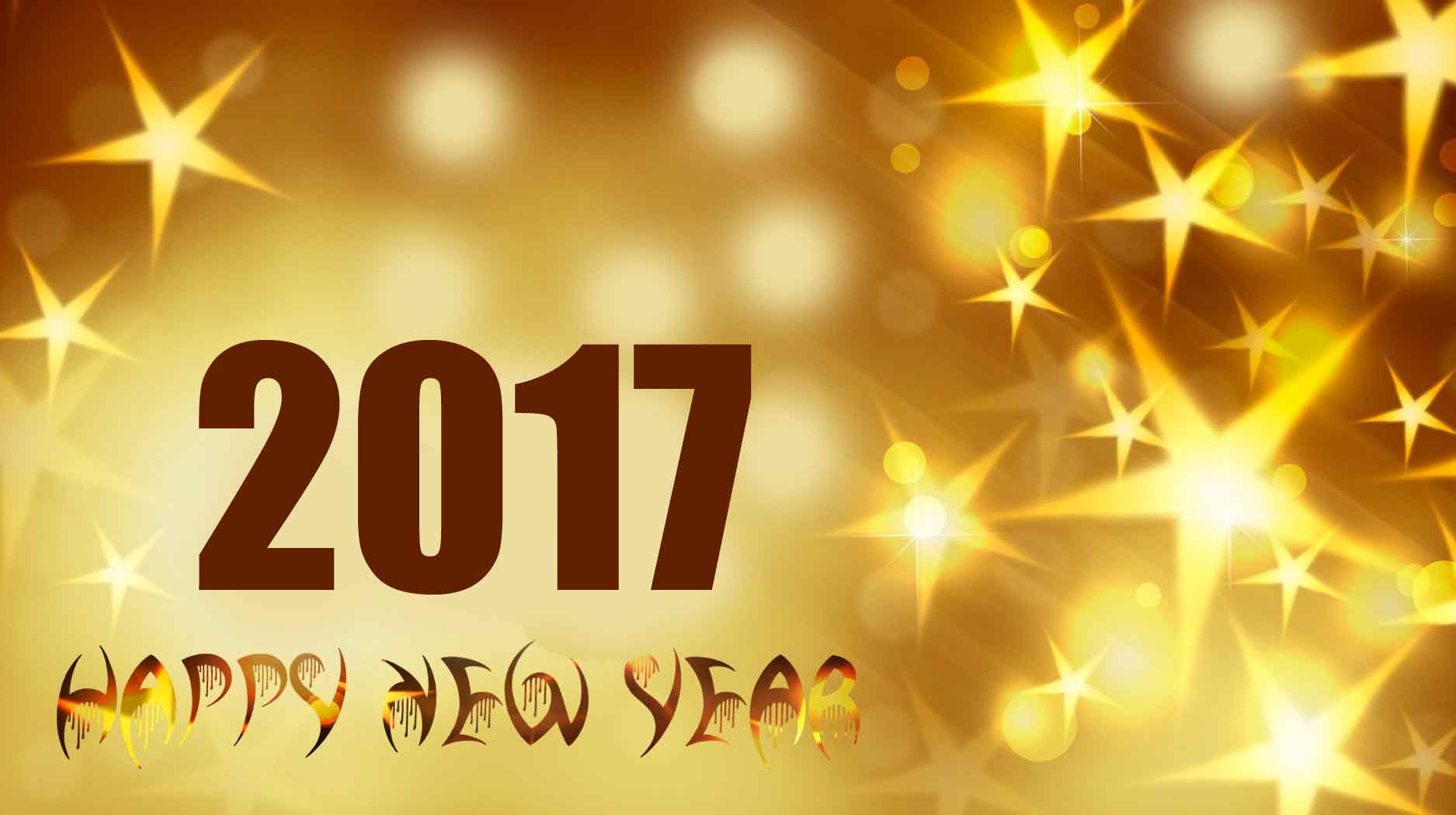 New Year 2017 Wallpaper and Background Image