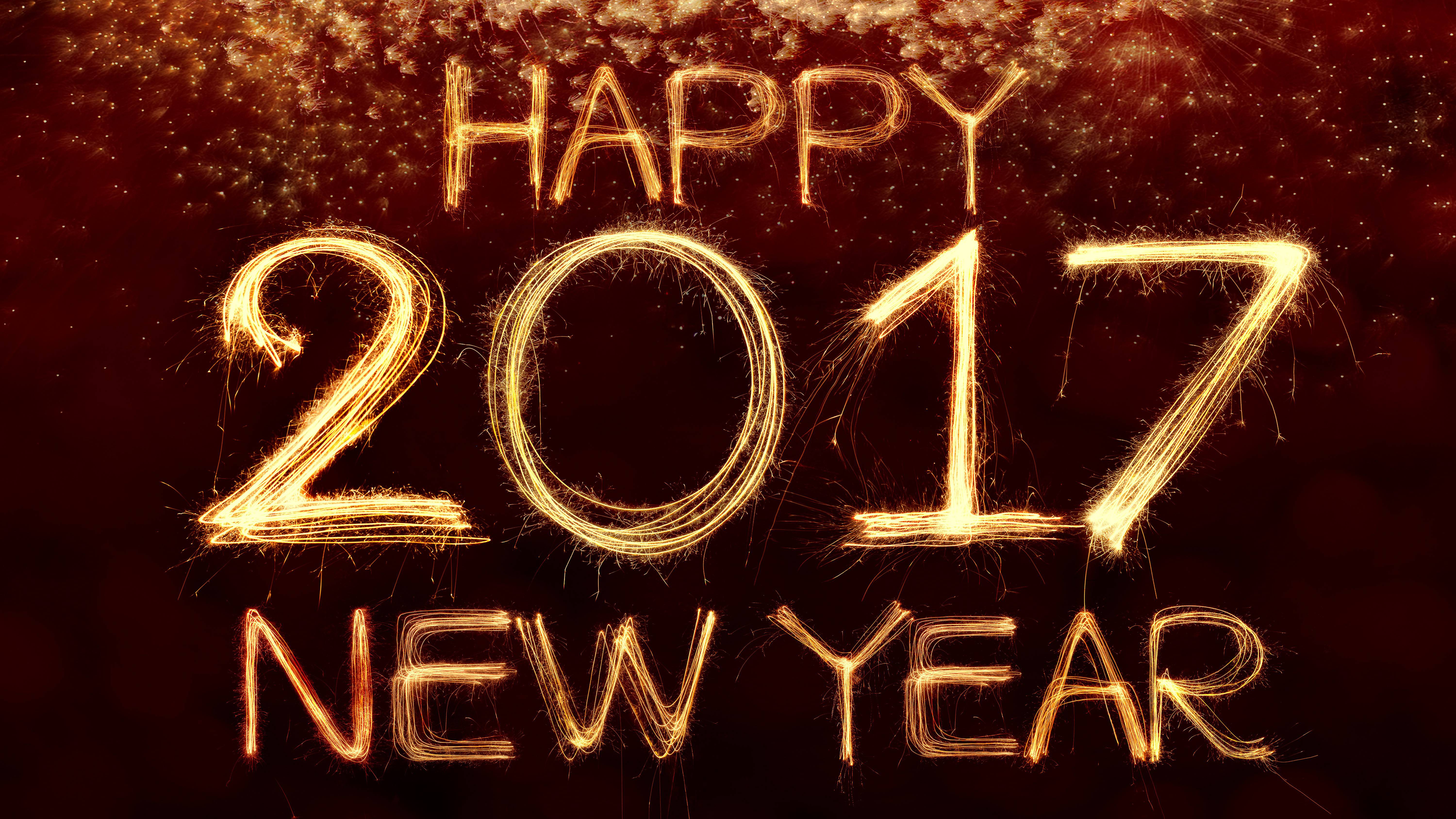 Happy New Year 2017 HD, HD Celebrations, 4k Wallpaper, Image