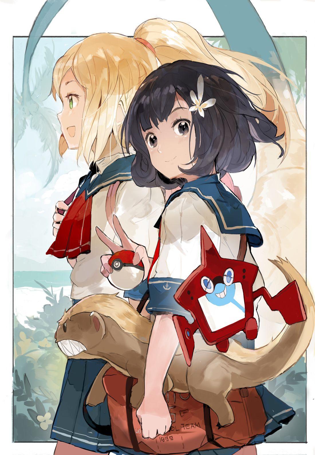 Pokémon Sun & Moon Mobile Wallpaper Anime Image