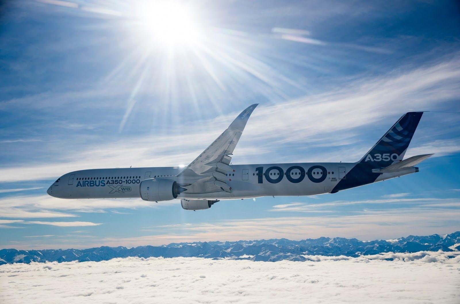 Airbus A350 1000 While Maiden Flight