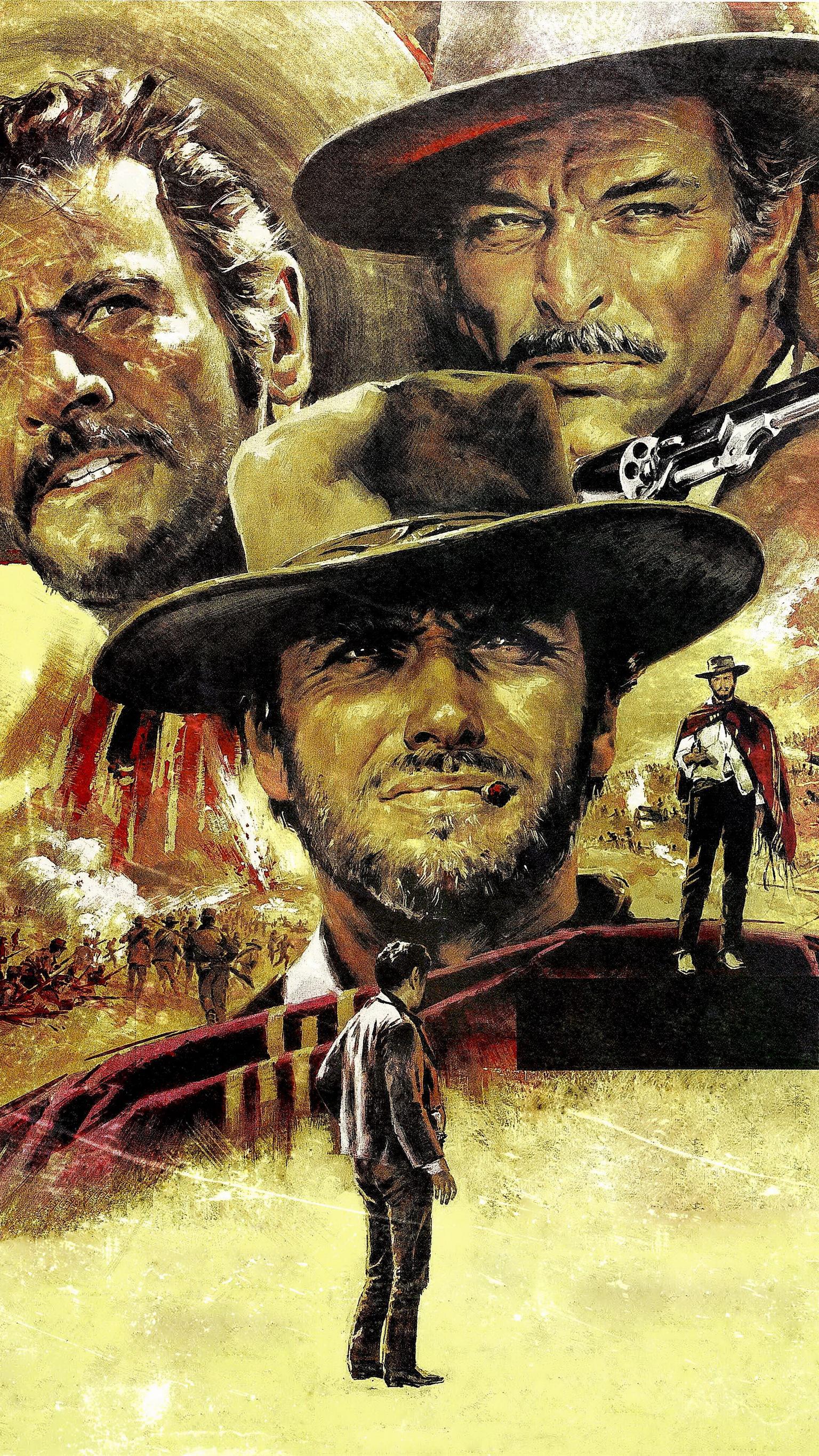 The Good, the Bad and the Ugly (1966) Phone Wallpaper